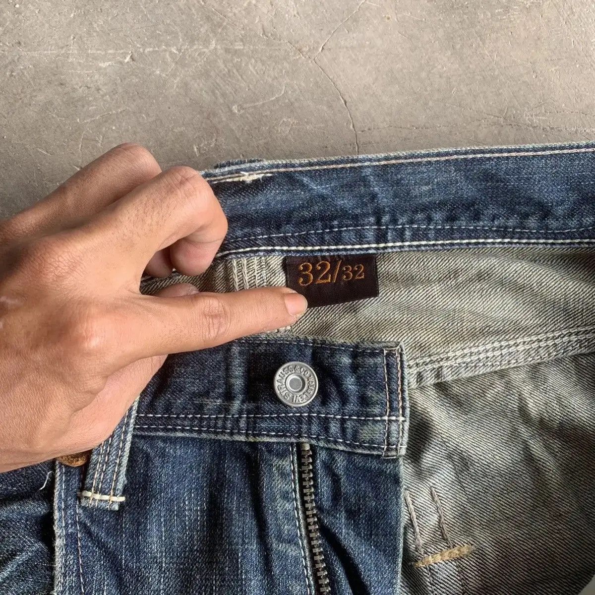 Levi's Levi’s 503XX Jeans Mudwash 32x31 Distressed Denim Pants Size US 32 / EU 48 - 12 Thumbnail