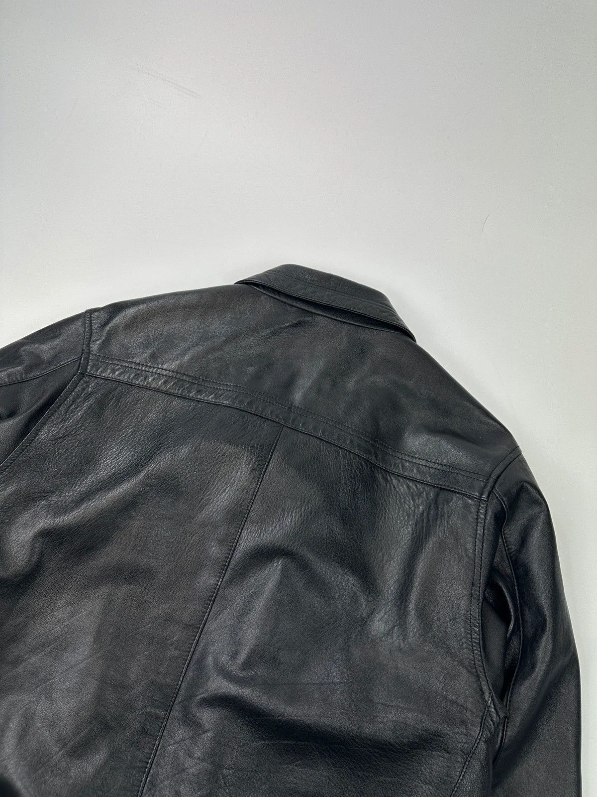 Versace Jeans Couture Versace Couture Multi Zip Black Soft Glossy Leather Jacket Size US XL / EU 56 / 4 - 7 Thumbnail