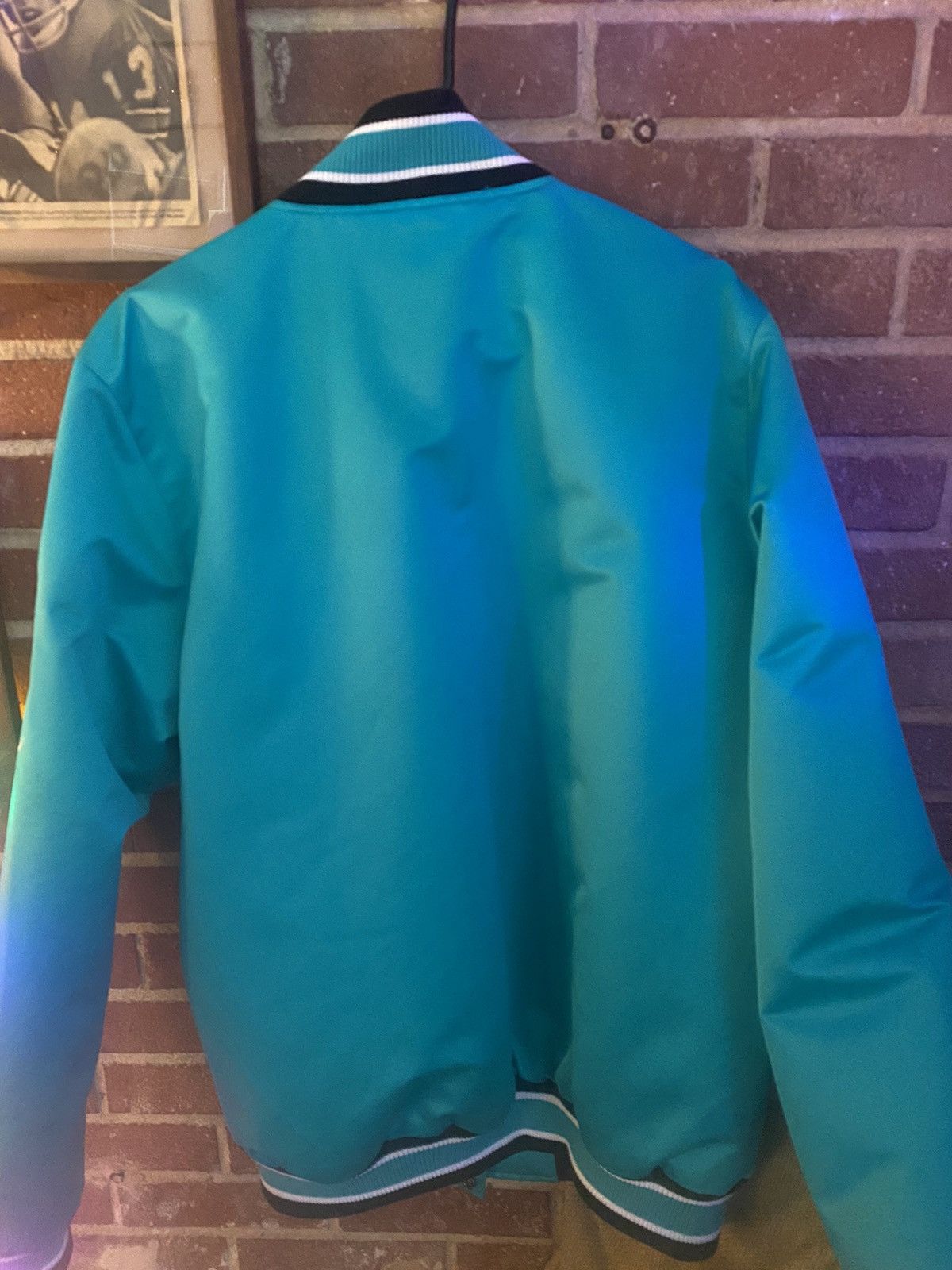 Starter Teal Florida Marlins starter jacket Size US L / EU 52-54 / 3 - 5 Thumbnail
