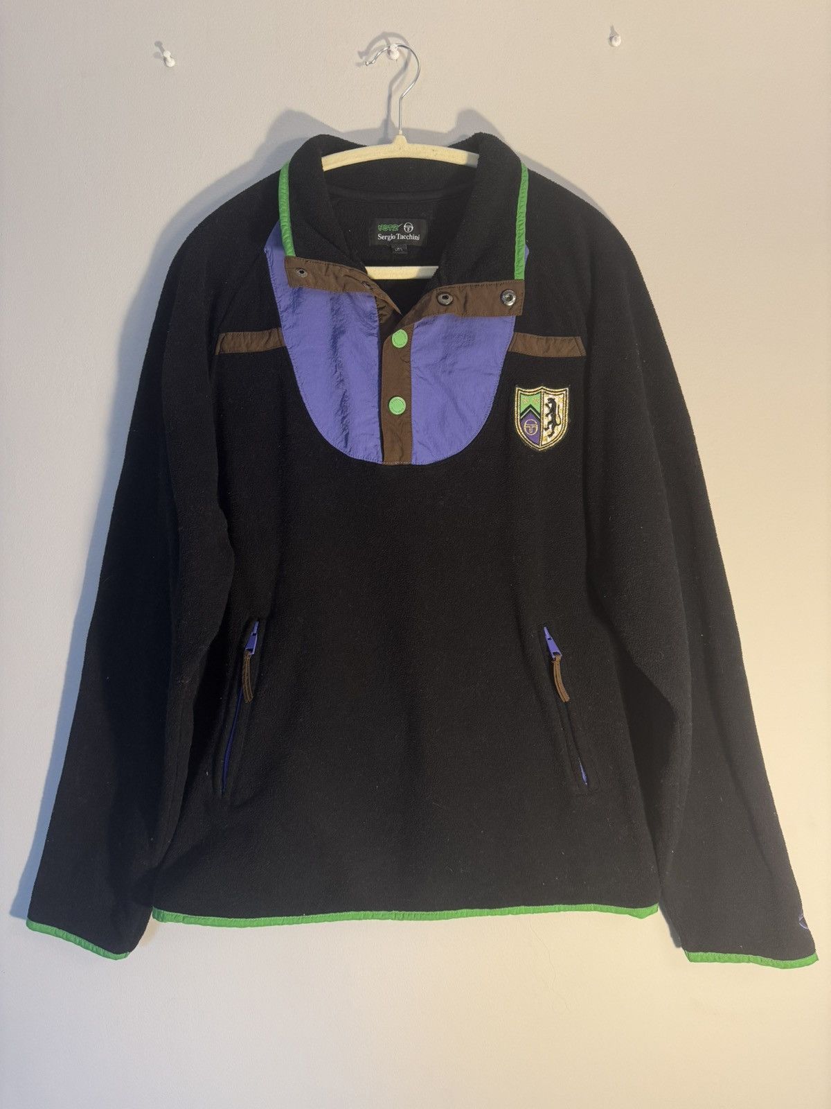 Sergio Tacchini Sergio Tacchini x Asap Nast Fleece Top Size US L / EU 52-54 / 3 - 1 Thumbnail