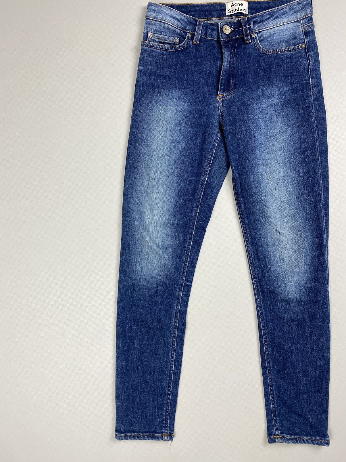 Acne Studios Acne Studios Skin 5 Used Blue ladies denim jeans Size 24" / US 00 / IT 34 - 2 Thumbnail