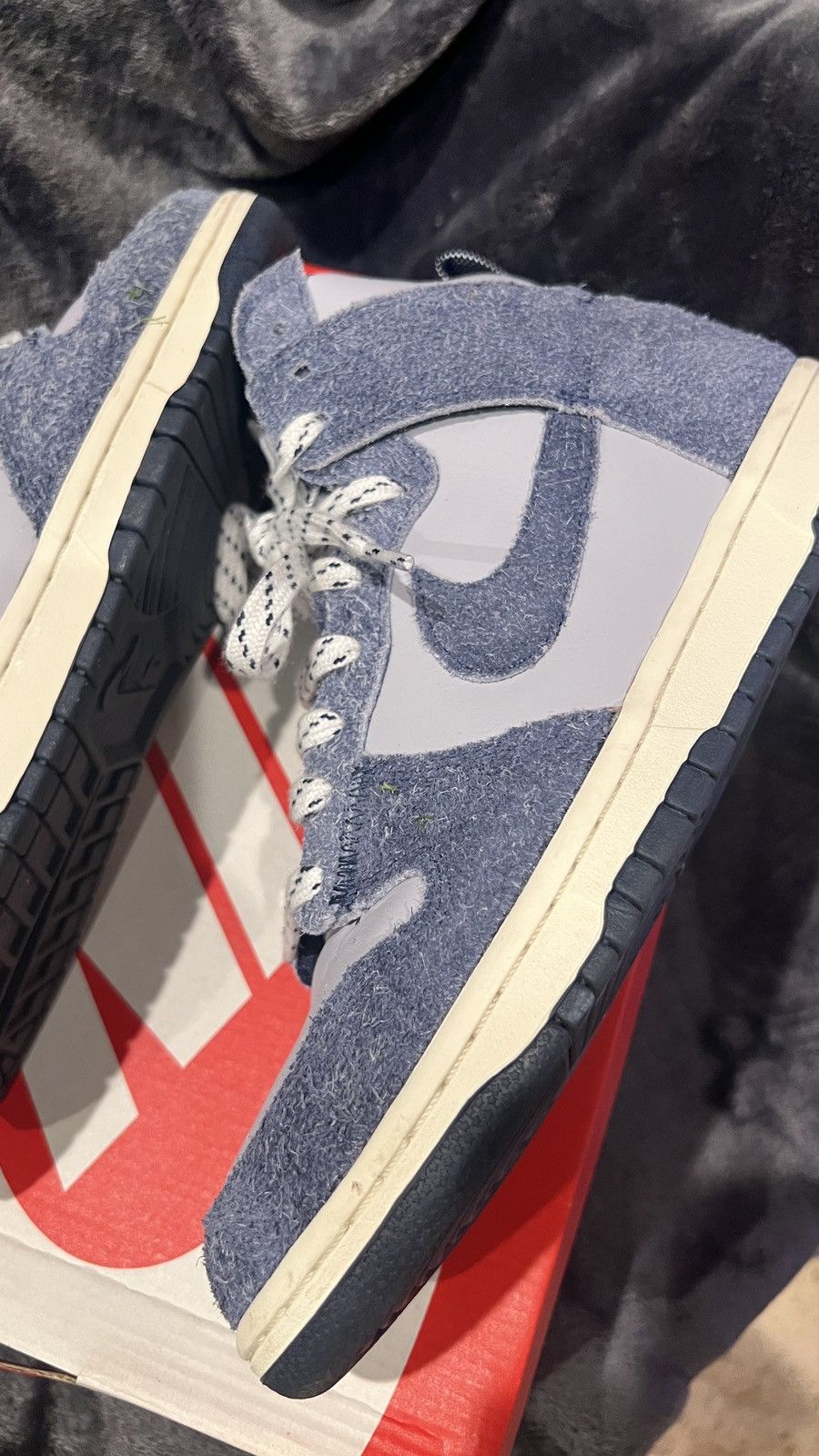 Nike × Notre Notre x Nike Dunk High “Midnight Navy” Size US 8.5 / EU 41-42 - 3 Thumbnail