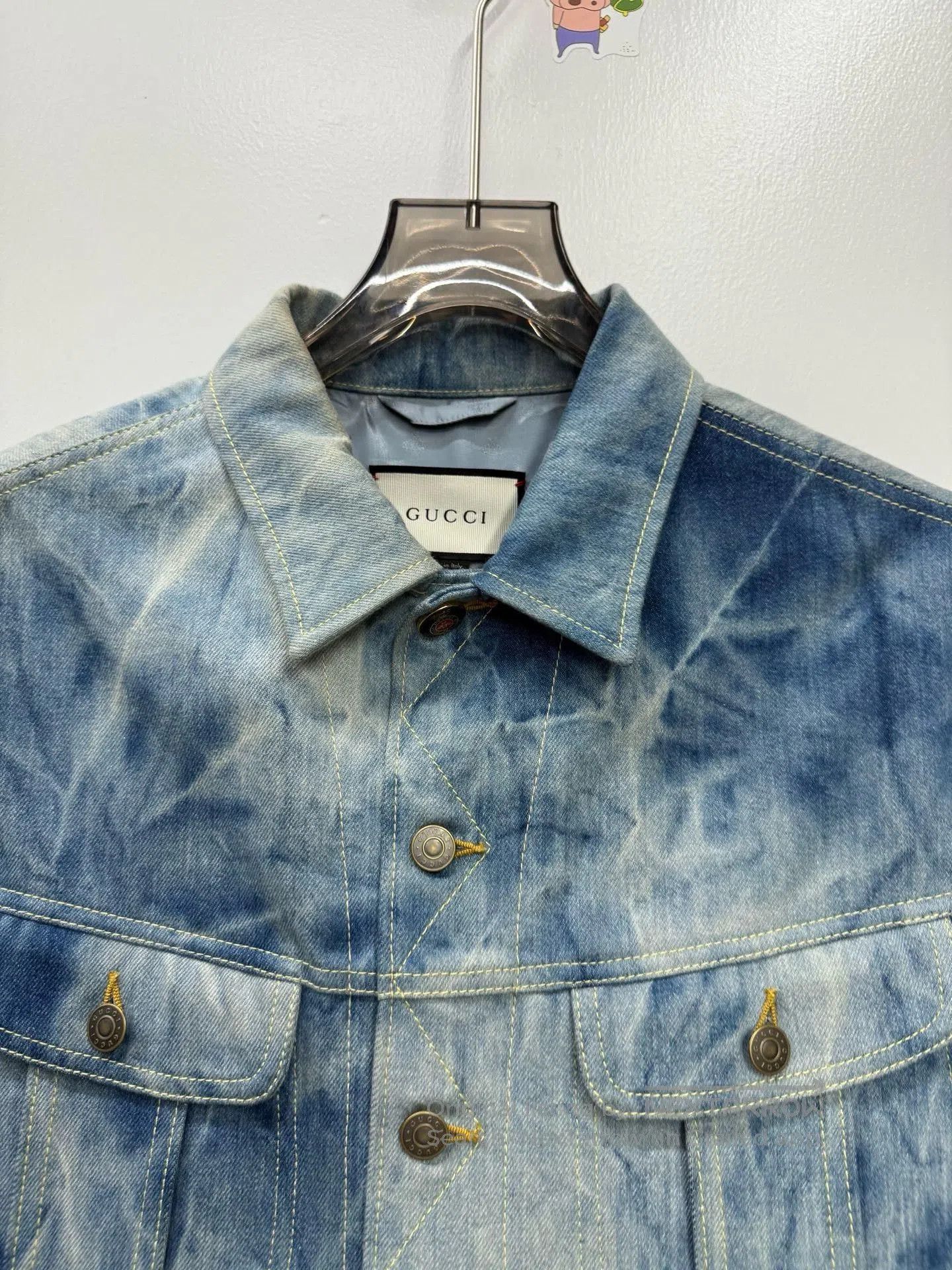 Gucci Gucci Washed Distressed Tie. Size US M / EU 48-50 / 2 - 2 Thumbnail