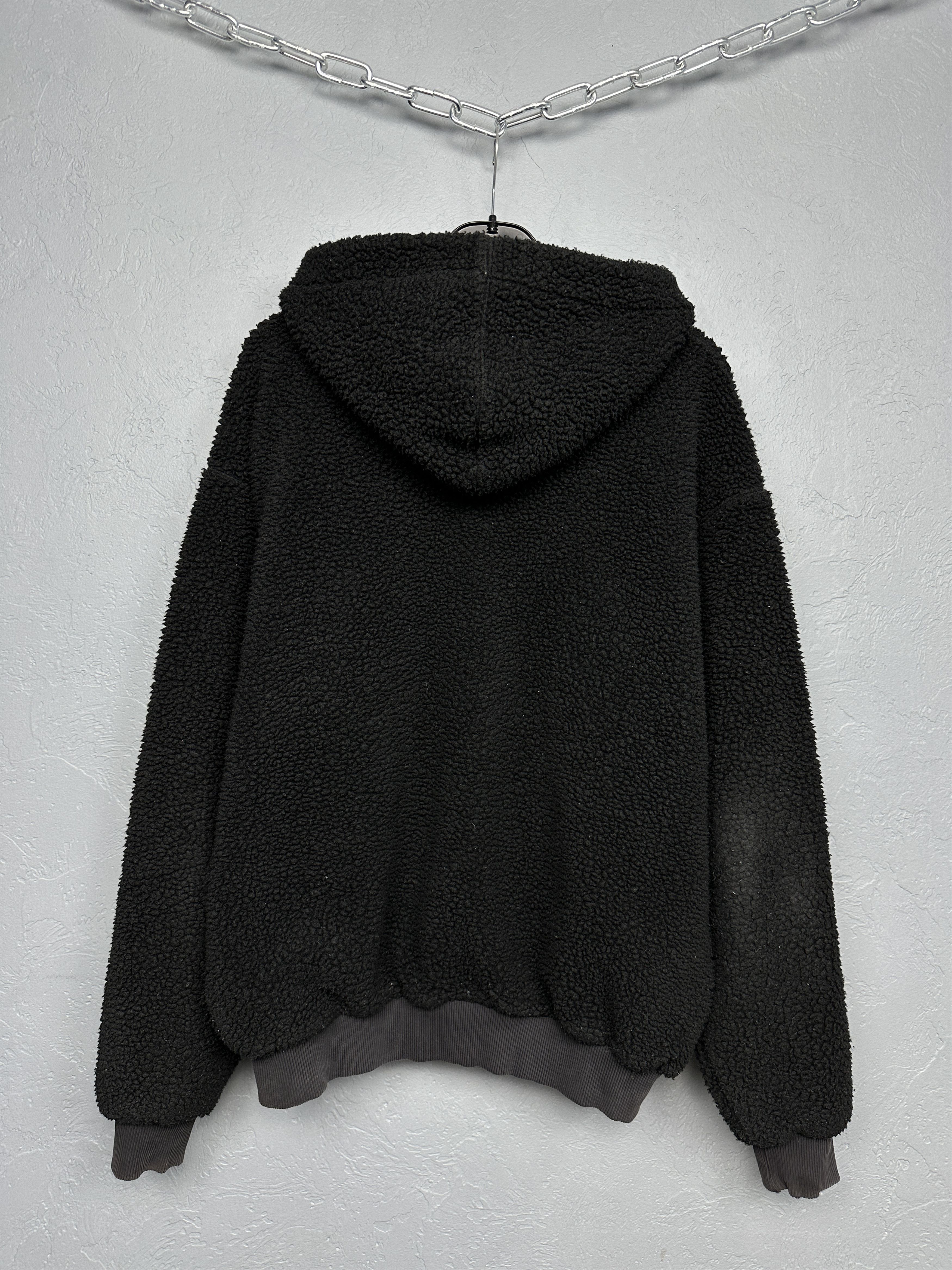 Karl Kani Karl Kani Mens Varsity Teddy Sherpa Fleece Hooded Jacket Size US S / EU 44-46 / 1 - 7 Thumbnail