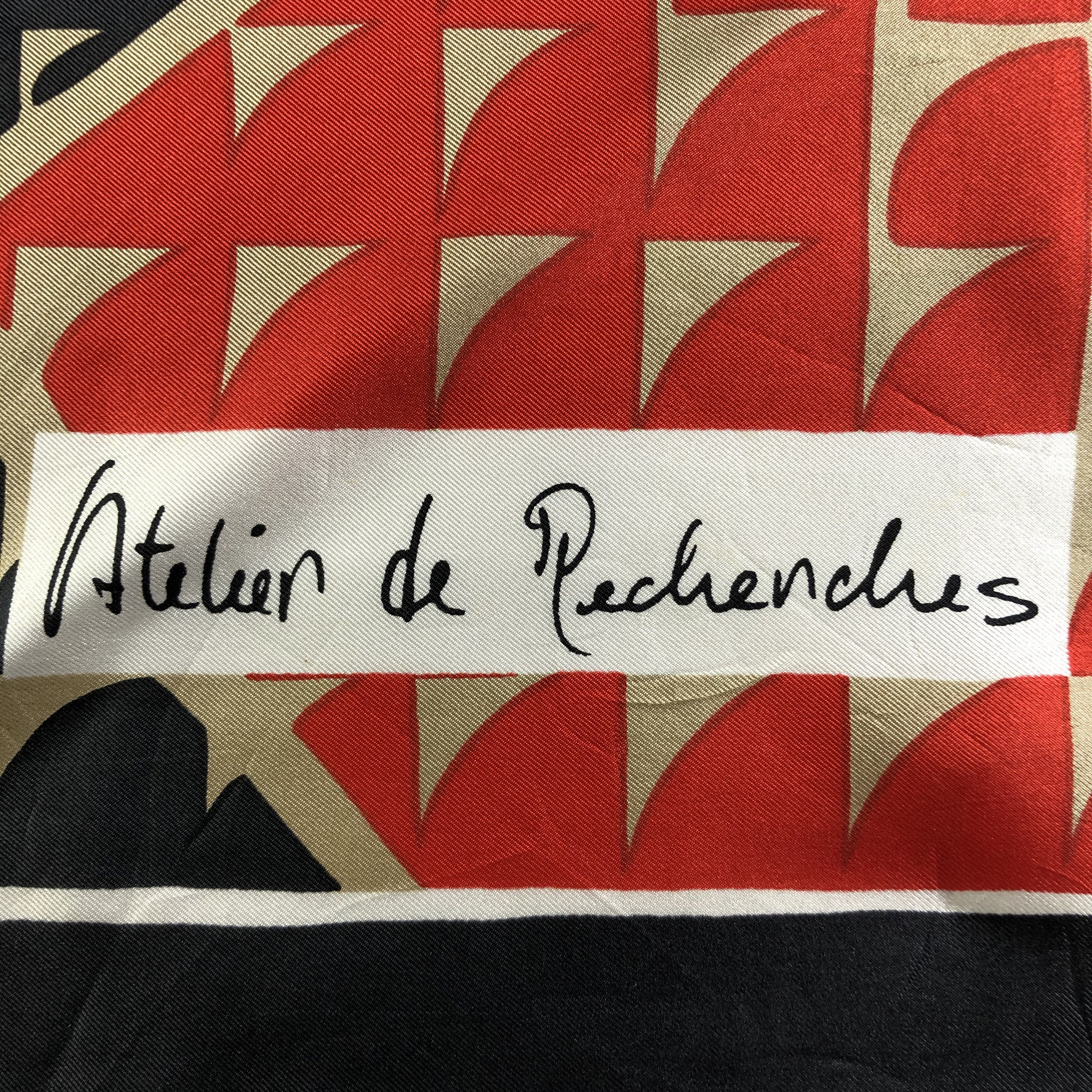 Vintage Vintage Silk Scarf Size ONE SIZE - 5 Thumbnail
