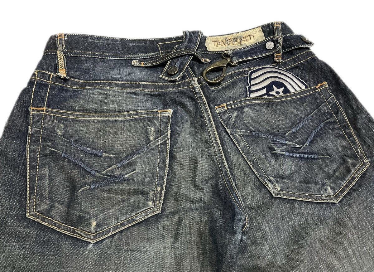 If Six Was Nine × Japanese Brand × Le Grande Bleu (L.G.B.) 🔥Sick Y2K Taverniti Jeans Mud Wash Flared Denim Belt Size US 32 / EU 48 - 1 Thumbnail