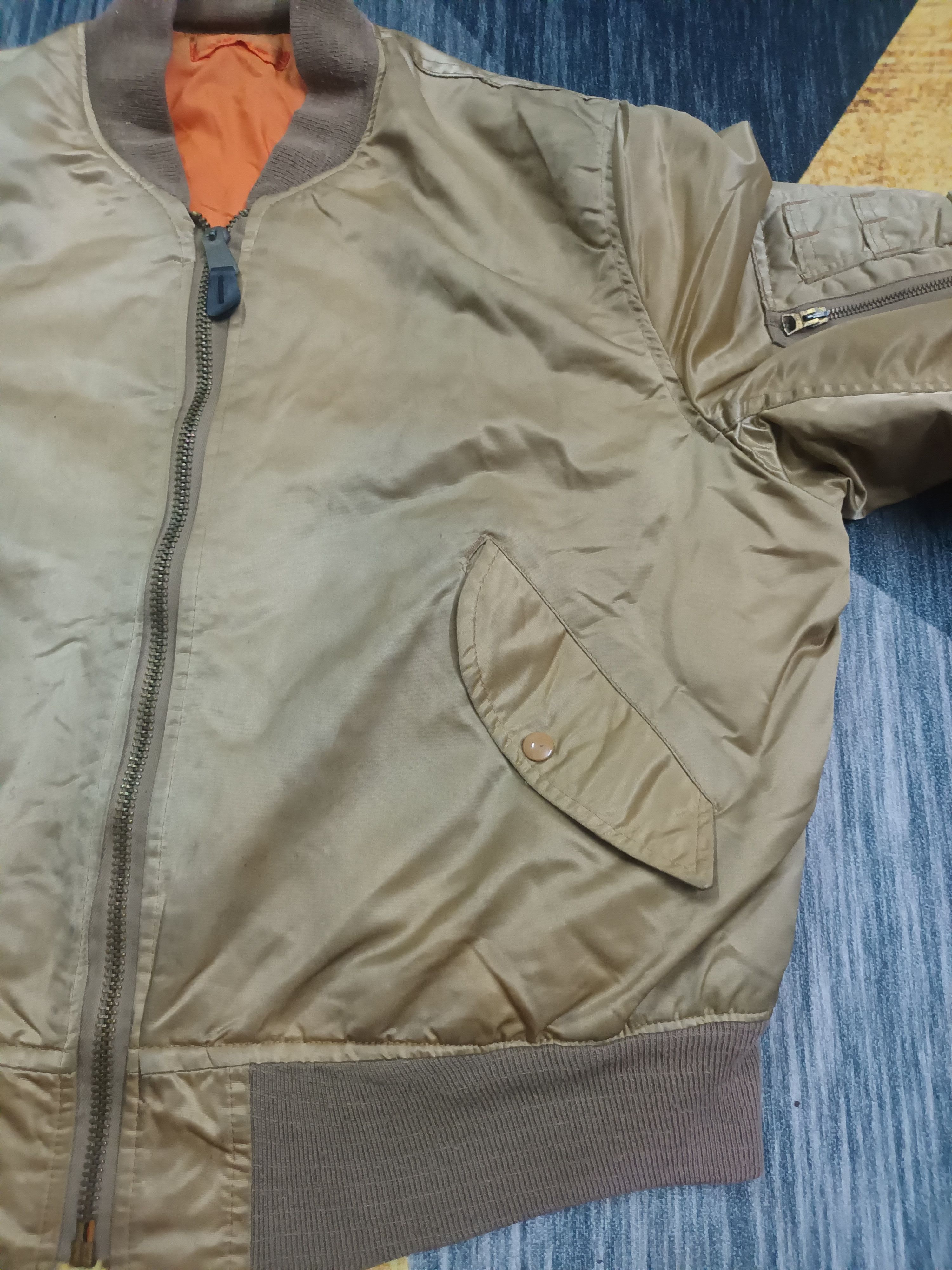 Other 🔥 FLYERS MAN MA - 1 BOMBER JACKET 🔥 Size US L / EU 52-54 / 3 - 7 Thumbnail