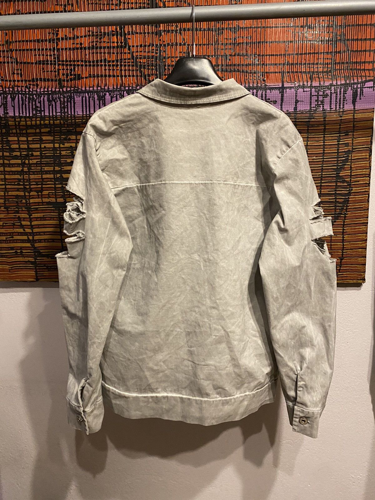 Japanese Brand vintage light jacket washed distressed Japanese style design Size US M / EU 48-50 / 2 - 4 Thumbnail