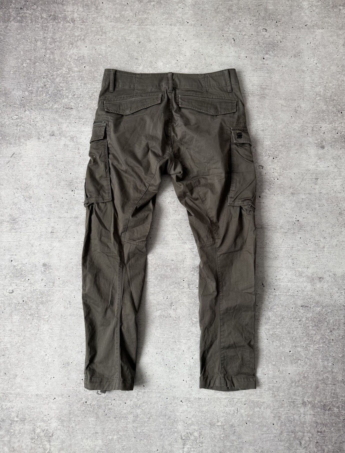 G-Star G-Star RAW Rovic Zip 3D Straight Tapered Cargo Pants Olive Size US 32 / EU 48 - 2 Thumbnail