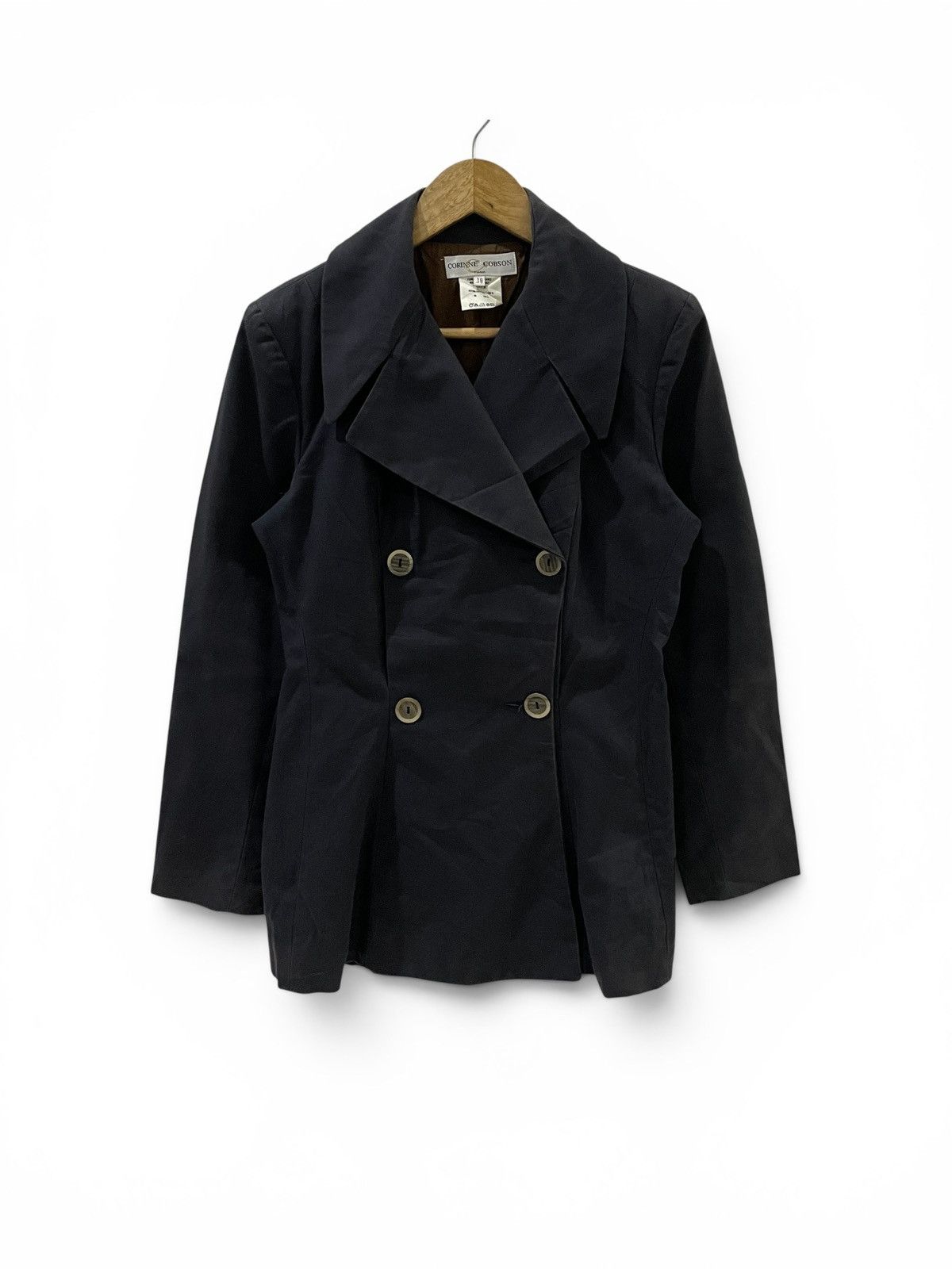 American Apparel Vintage Corinne Cobson France Workwear Jacket Size L / US 10 / IT 46 - 1 Thumbnail