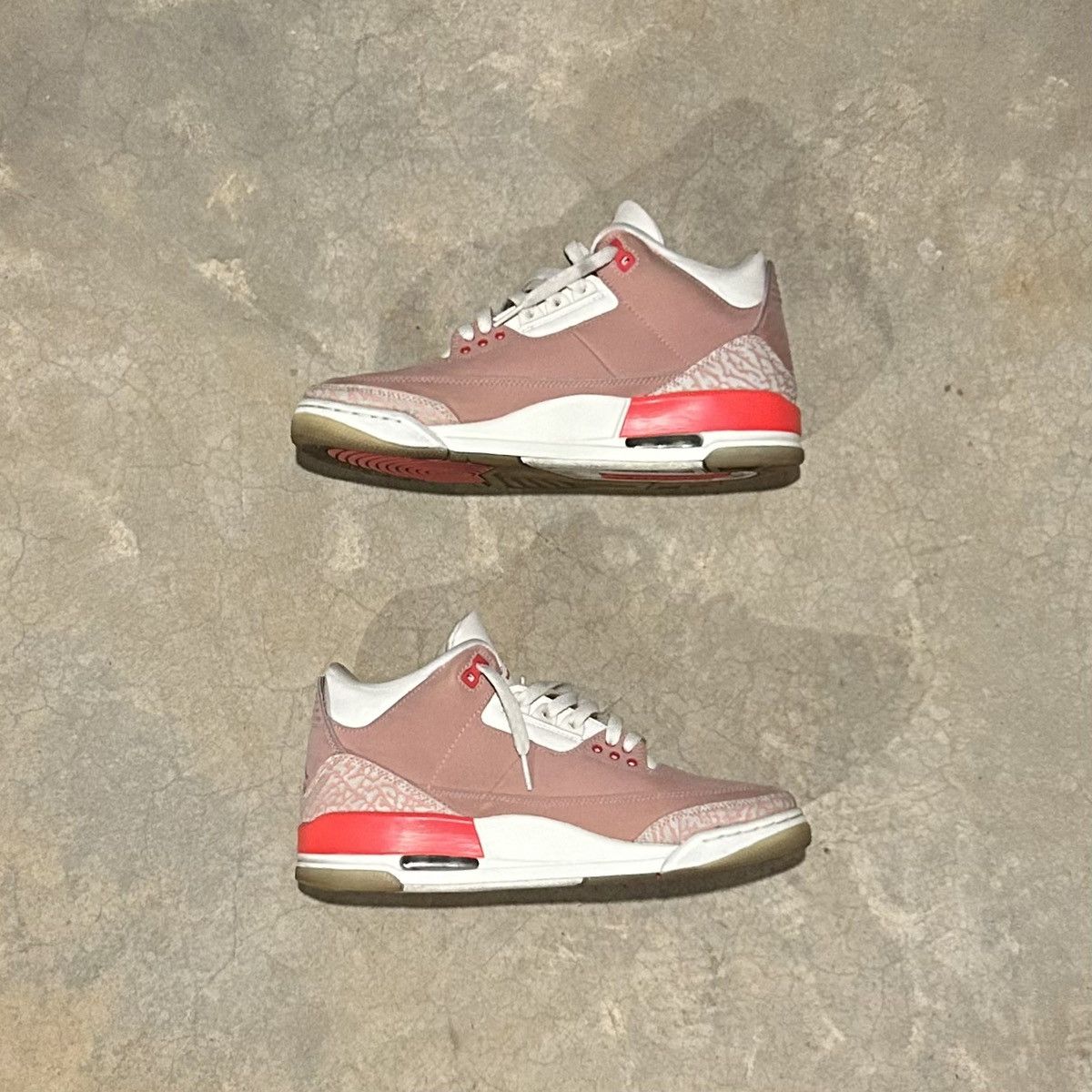 Jordan Brand × Nike Air Jordan 3 Retro Rust Pink 2021 US 8.5 Size US 8.5 / EU 41-42 - 4 Thumbnail