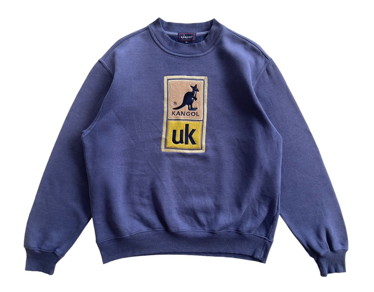 Kangol Vintage Kangol Center Logo Pullover Sweatshirt Size US L / EU 52-54 / 3 - 2 Thumbnail