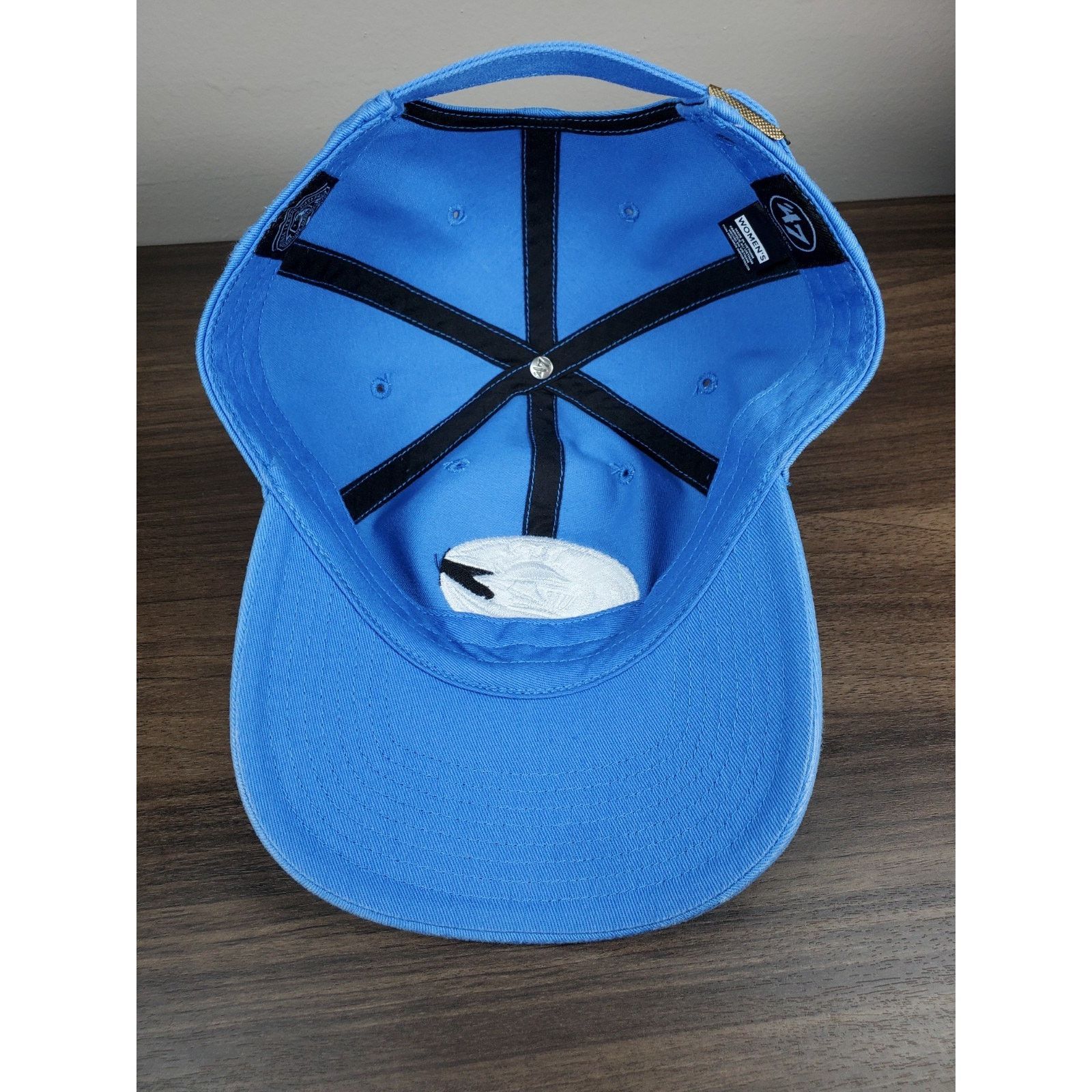 47 Brand × MLB Charlotte Knights MiLB Baseball Cap Carolina Blue Womens Hat Size ONE SIZE - 9 Thumbnail