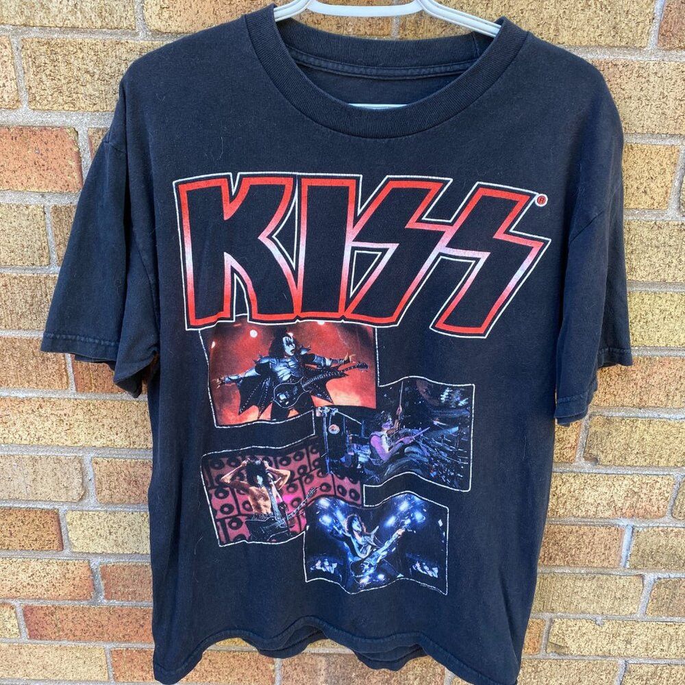 KISS × Vintage RARE 2009 Kiss Concert Band T Shirt 'If its too loud youre Size US L / EU 52-54 / 3 - 2 Thumbnail