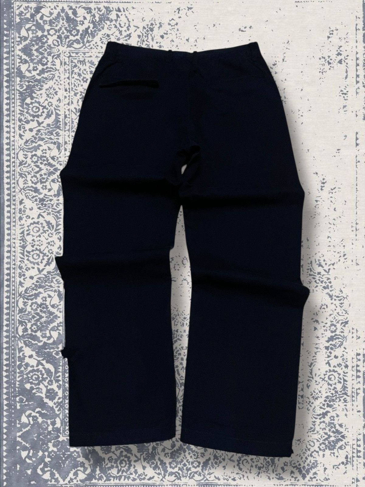 Designer × Japanese Brand × Vintage Vintage 1990s Japan Designer Yohji Yamamoto Distressed Pant Size US 29 - 8 Thumbnail