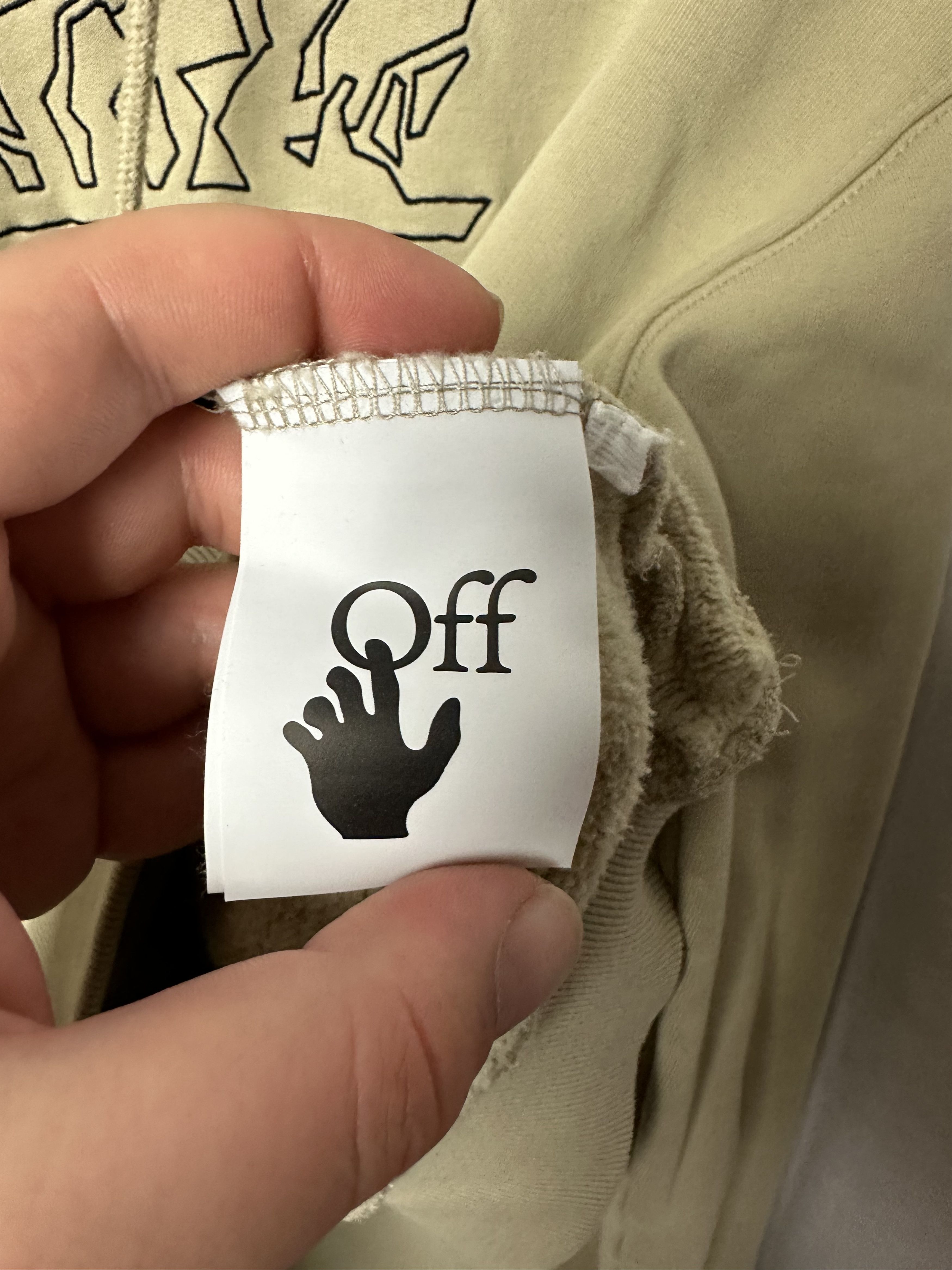 Off-White ‘Figure Of Speech’ Over Hoodie Size US XS / EU 42 / 0 - 8 Thumbnail