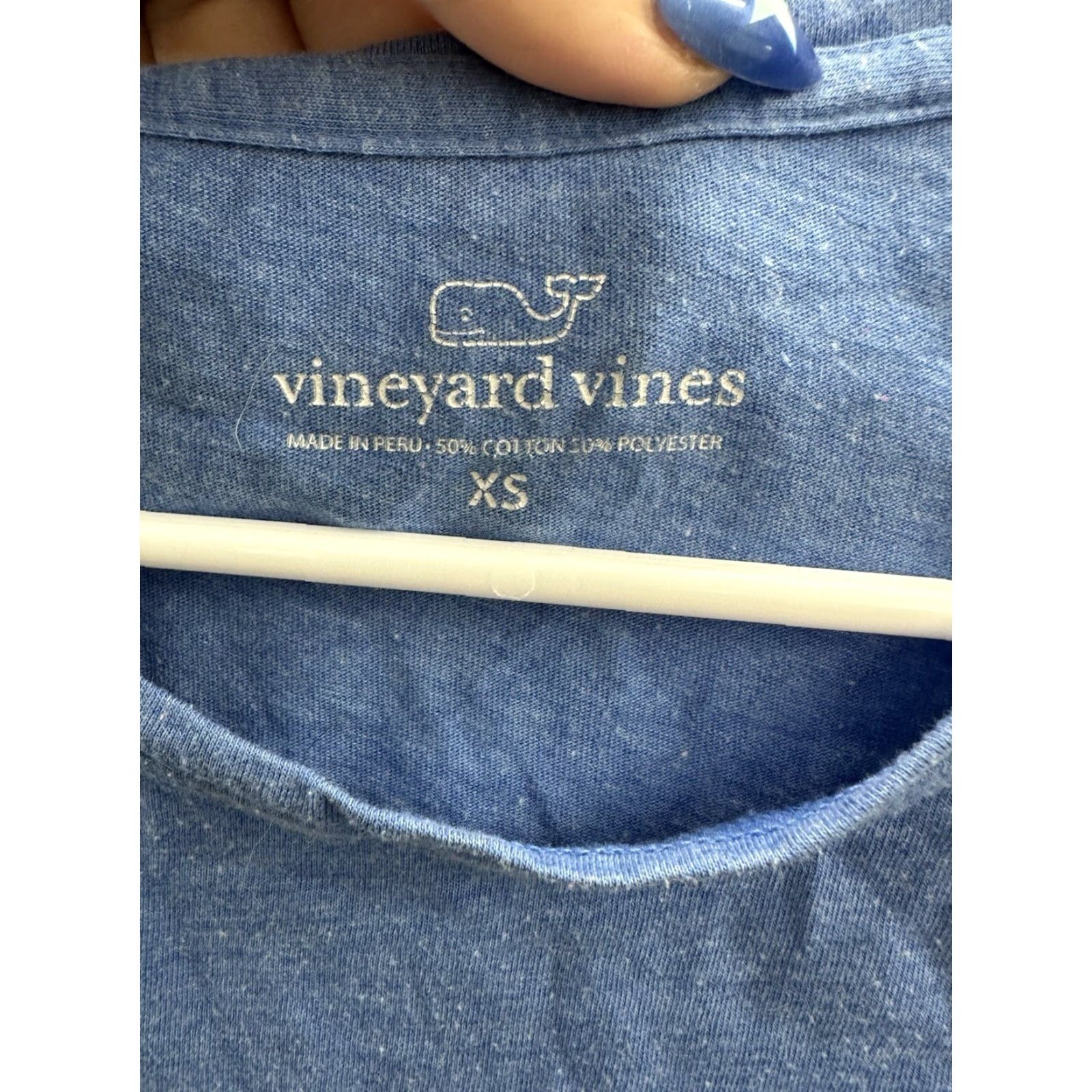 Vineyard Vines Vineyard Vines T-Shirt Womens XS Blue Short Sleeve Graphic Logo Regular Shirt Womens XS Blue Short Sleeve Graphic Logo Size XS / US 0-2 / IT 36-38 - 3 Thumbnail