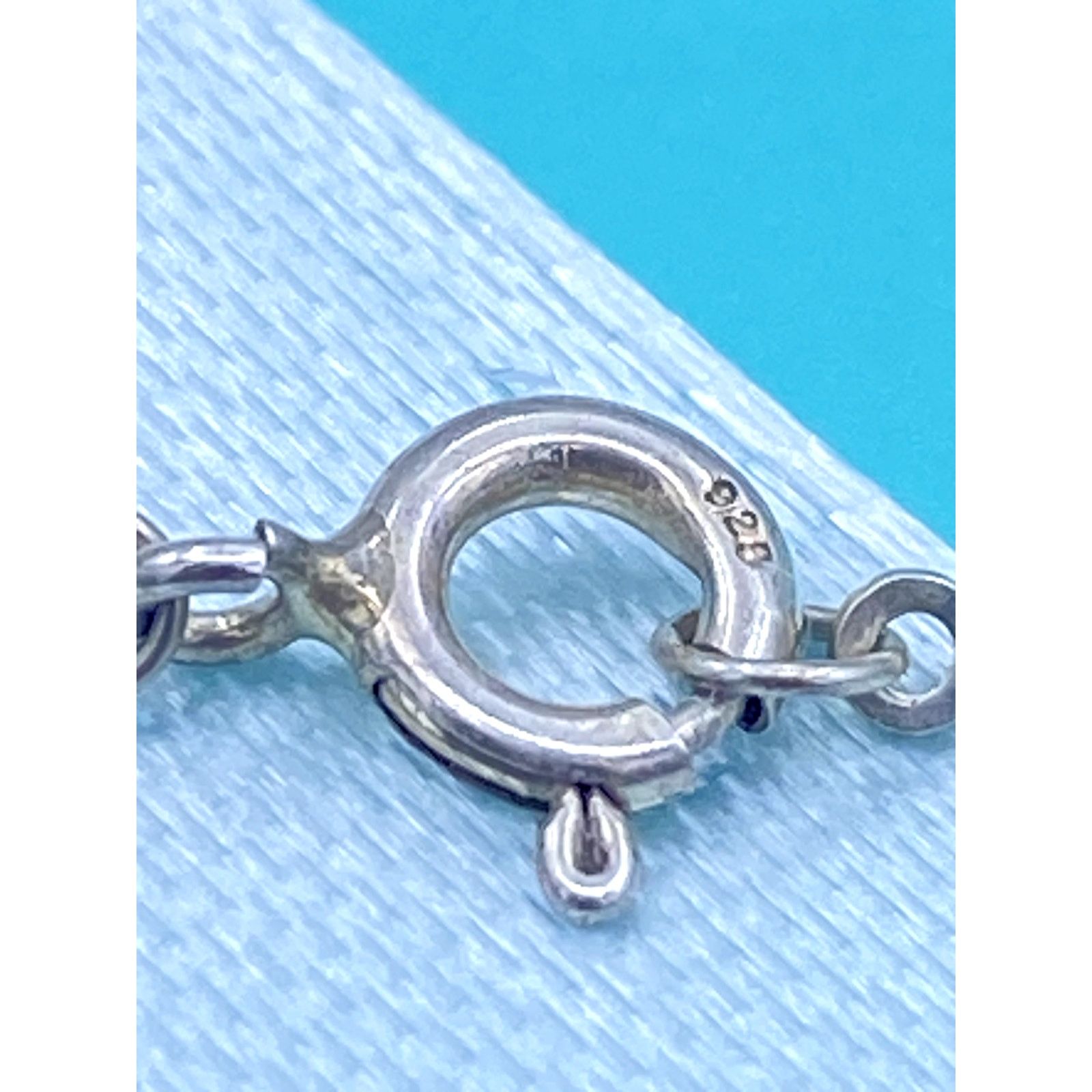 Tiffany & Co. Tiffany & Co. Sterling Silver Blue Box Pendant Necklace Size ONE SIZE - 9 Thumbnail