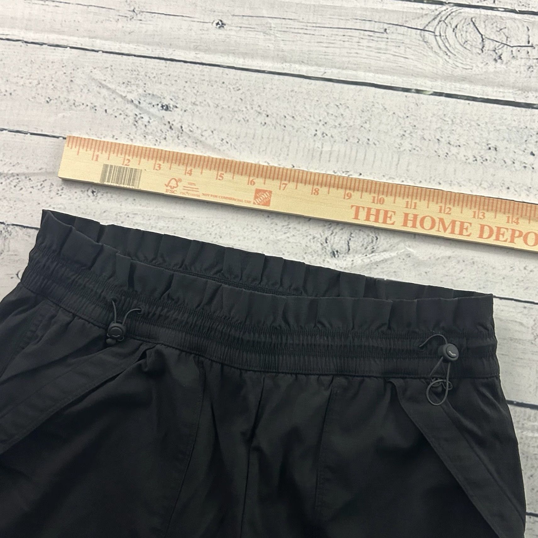 Athleta Athleta Trekkie High Rise Parachute Pant Women's 6 Black Track Pants Activewear Womens Pants Trekkie Black 6 Size 28" / US 6 / IT 42 - 3 Thumbnail