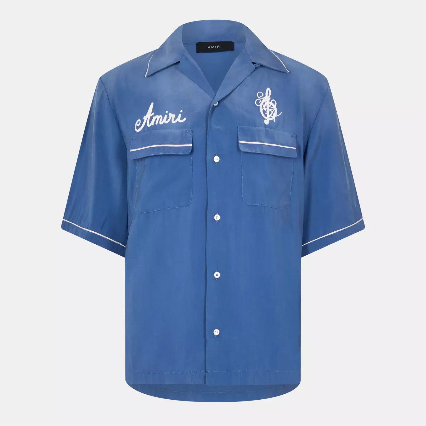 Amiri o1g2r1mq0426 Saturday Shirt in Navy Size US L / EU 52-54 / 3 - 1 Thumbnail