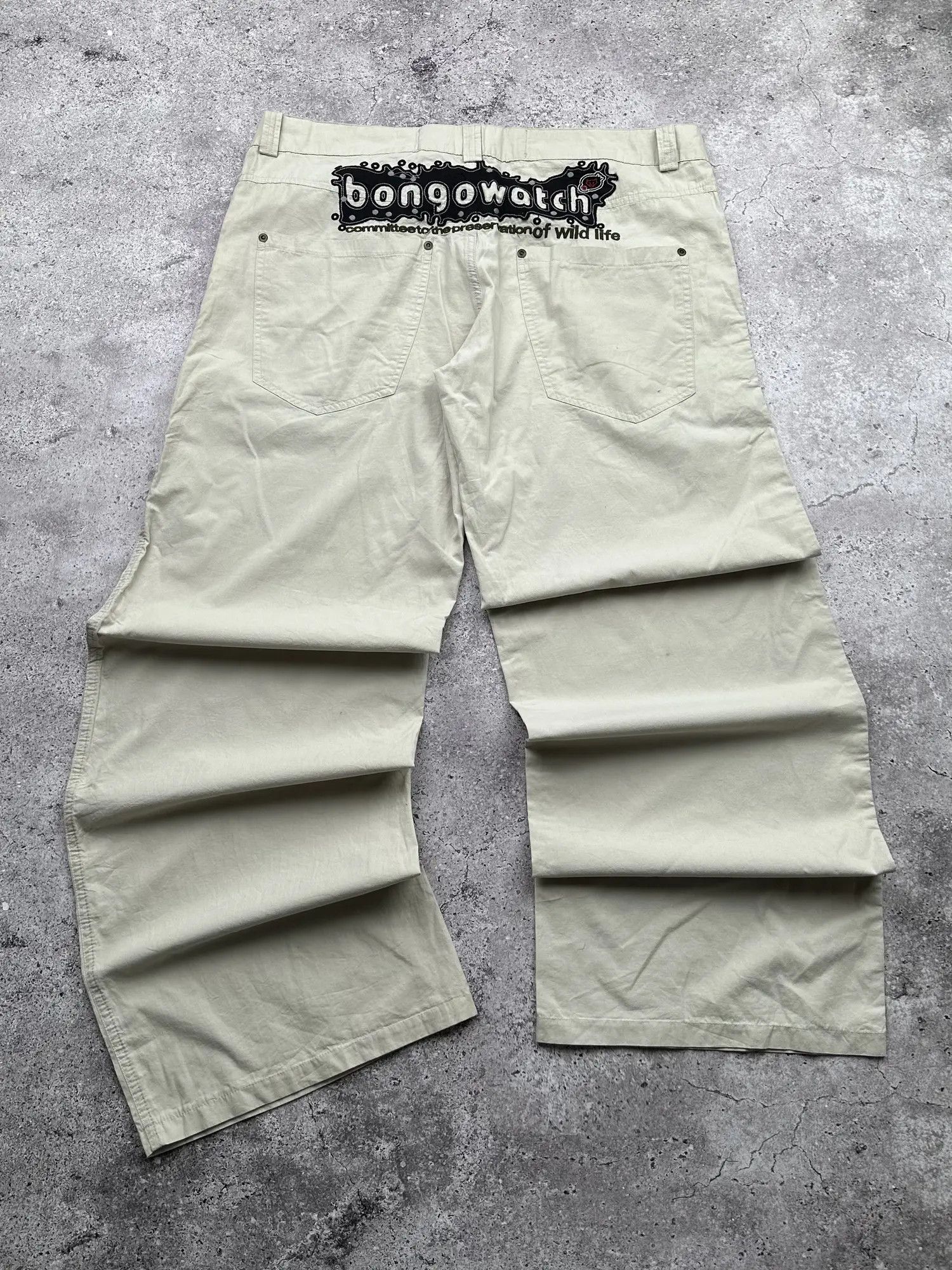 Japanese Brand Vintage Wide Pants C545(V608) Size US 34 / EU 50 - 1 Thumbnail