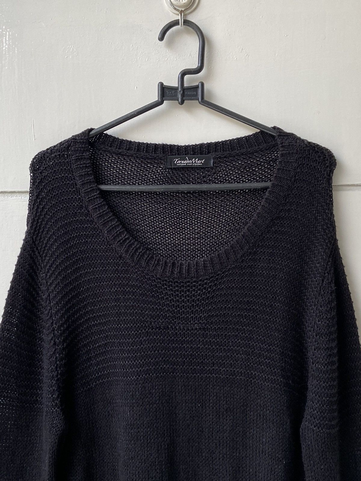 Tornado Mart TORNADO MART Black Knit Sweater Size US XS / EU 42 / 0 - 3 Thumbnail
