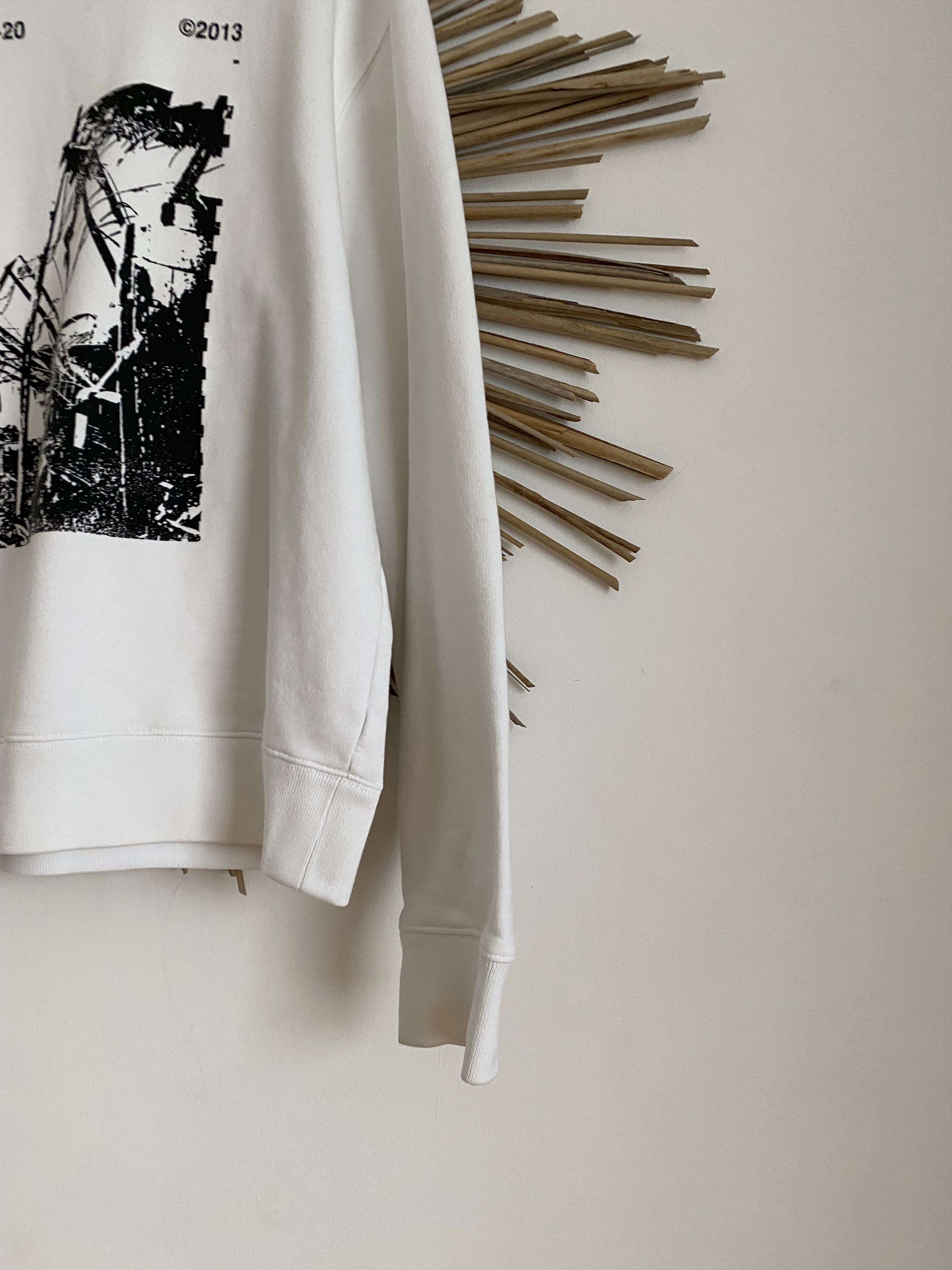 Off-White Off-White Main Label fall-winter 19-20 rare sweatshirt Size US L / EU 52-54 / 3 - 3 Thumbnail