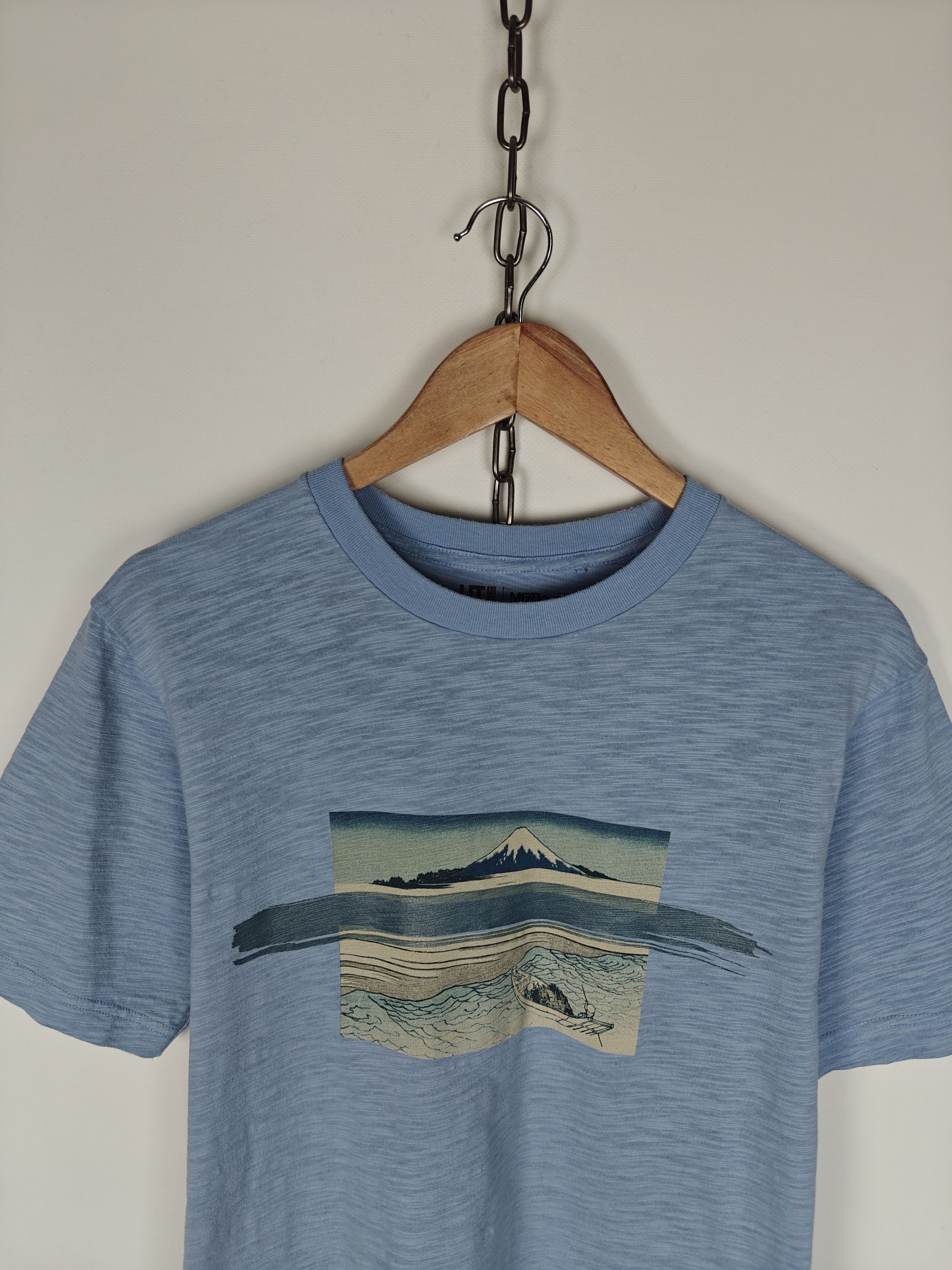 Uniqlo Uniqlo x MFABoston T-Shirt Print Blue size S Size US S / EU 44-46 / 1 - 2 Thumbnail