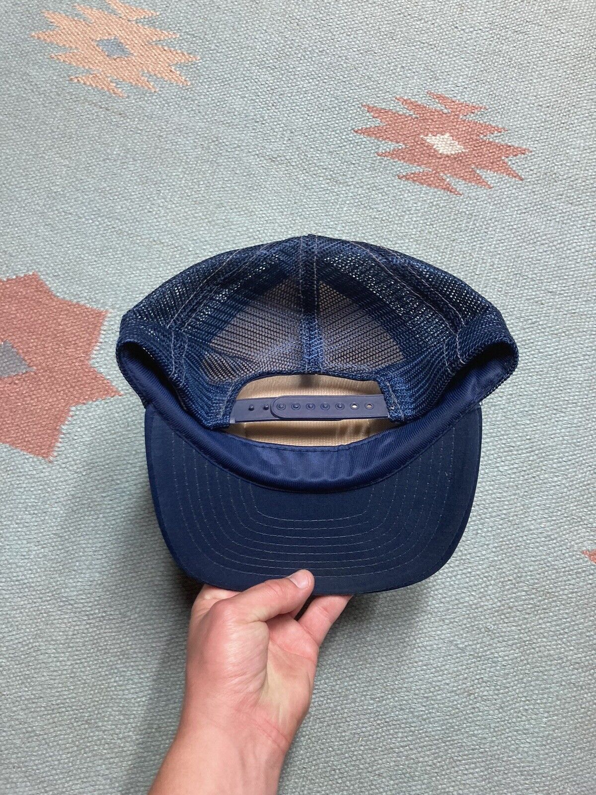 Vintage VTG 80s trucker hat cap Sohio oil gas company patch SnapBack Size ONE SIZE - 4 Thumbnail