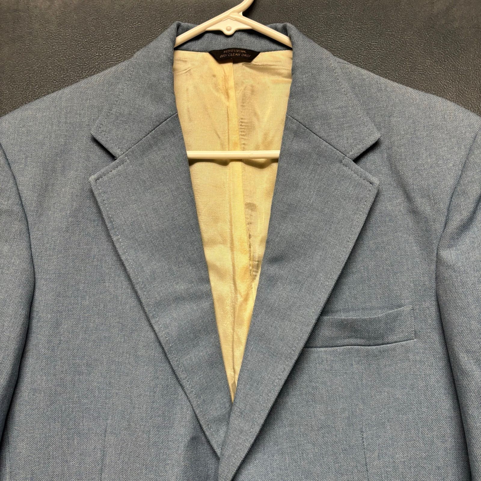 Levi's Vintage 70s Levi's Panatela Sportswear Jacket Blazer 42R Blu Size 42R - 11 Thumbnail