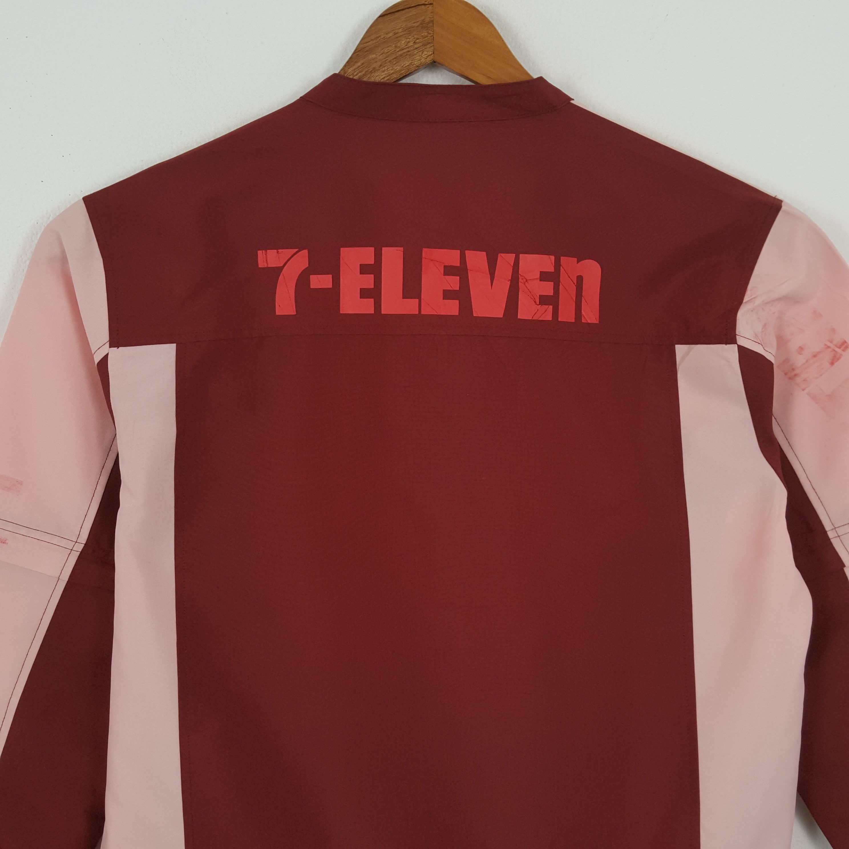 Japanese Brand × Vintage Vintage 7-ELEVEn Japanese Workers Uniform Jacket Size US L / EU 52-54 / 3 - 2 Thumbnail