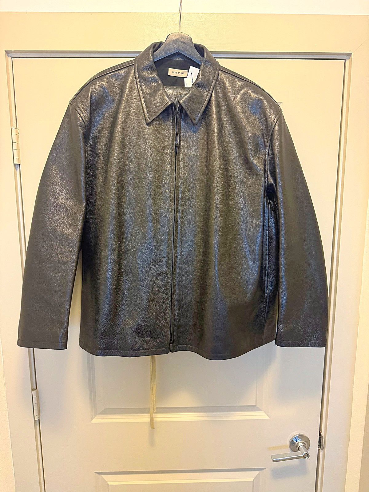 Fear of God Fear of God Full Grain Leather Jacket Size US L / EU 52-54 / 3 - 7 Thumbnail
