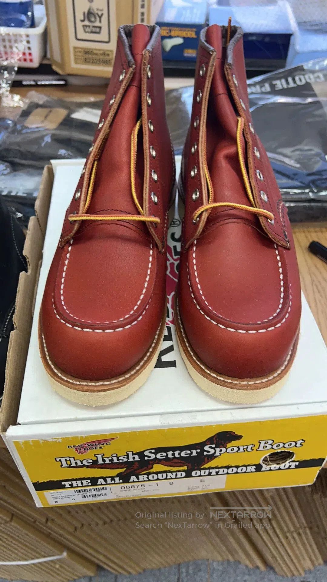 Red Wing Red Wing 8875 Classic Work Boots. Size US 9 / EU 42 - 2 Thumbnail
