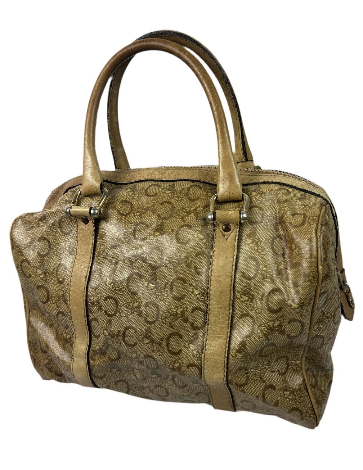 Celine Celine Macadam Leather Boston Bag Size ONE SIZE - 3 Thumbnail