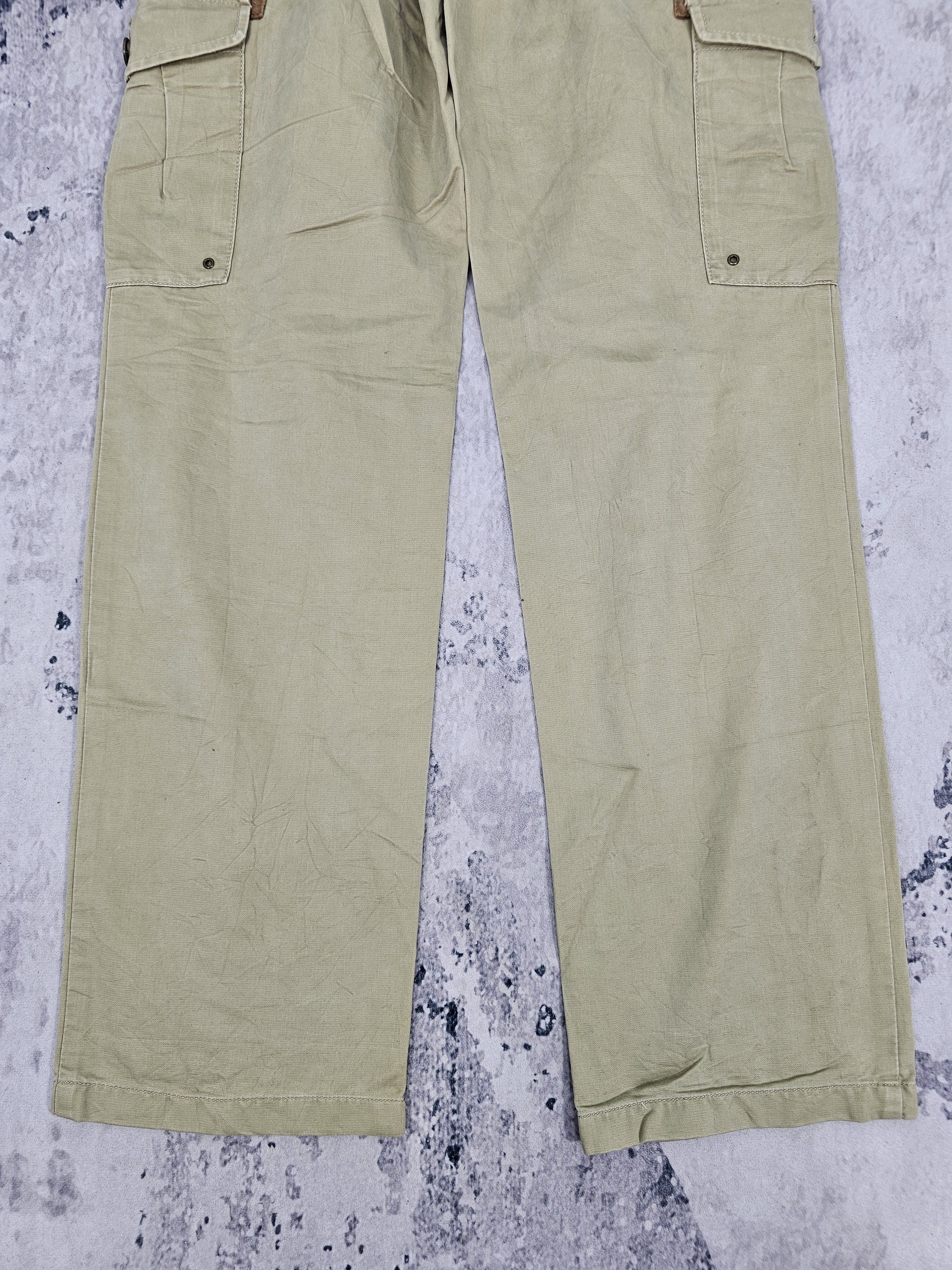 Japanese Brand SPICK & SPAN Cargo Tactical Outdoor Pants JB0287 Size 29 Size US 29 - 3 Thumbnail