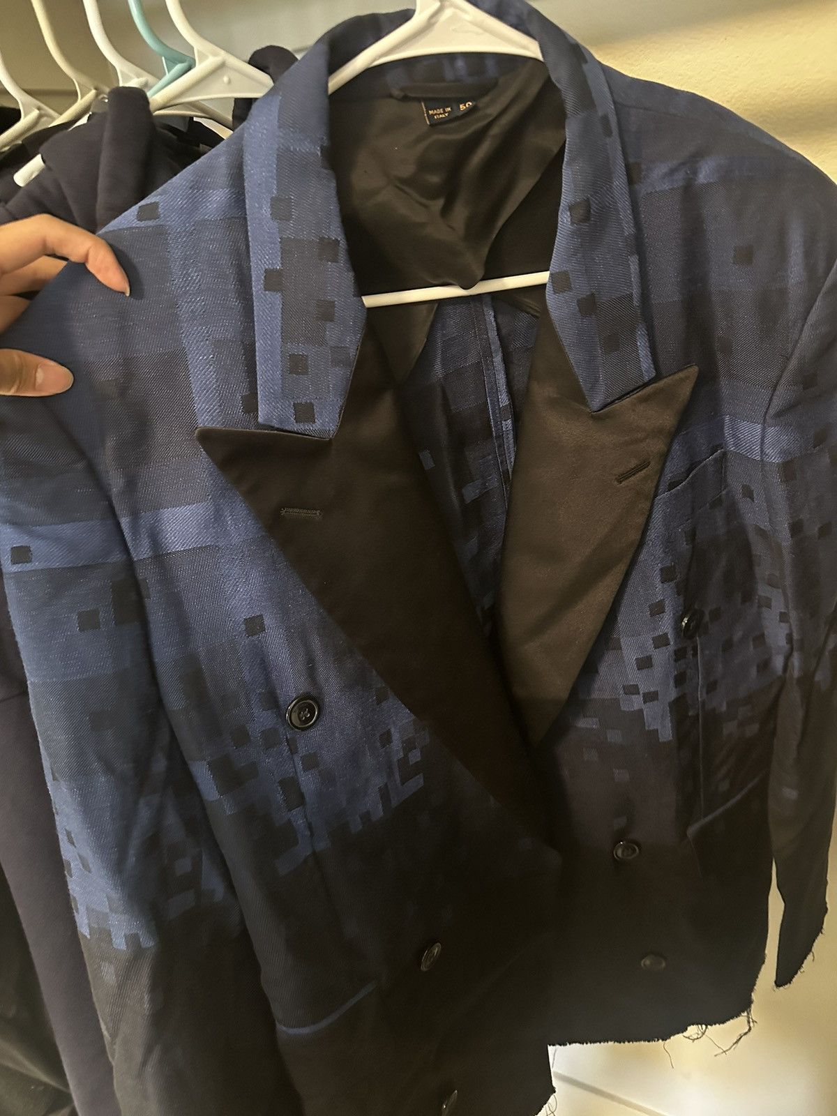 Vivienne Westwood Vivienne Westwood Blue Suit Size 50S - 1 Thumbnail