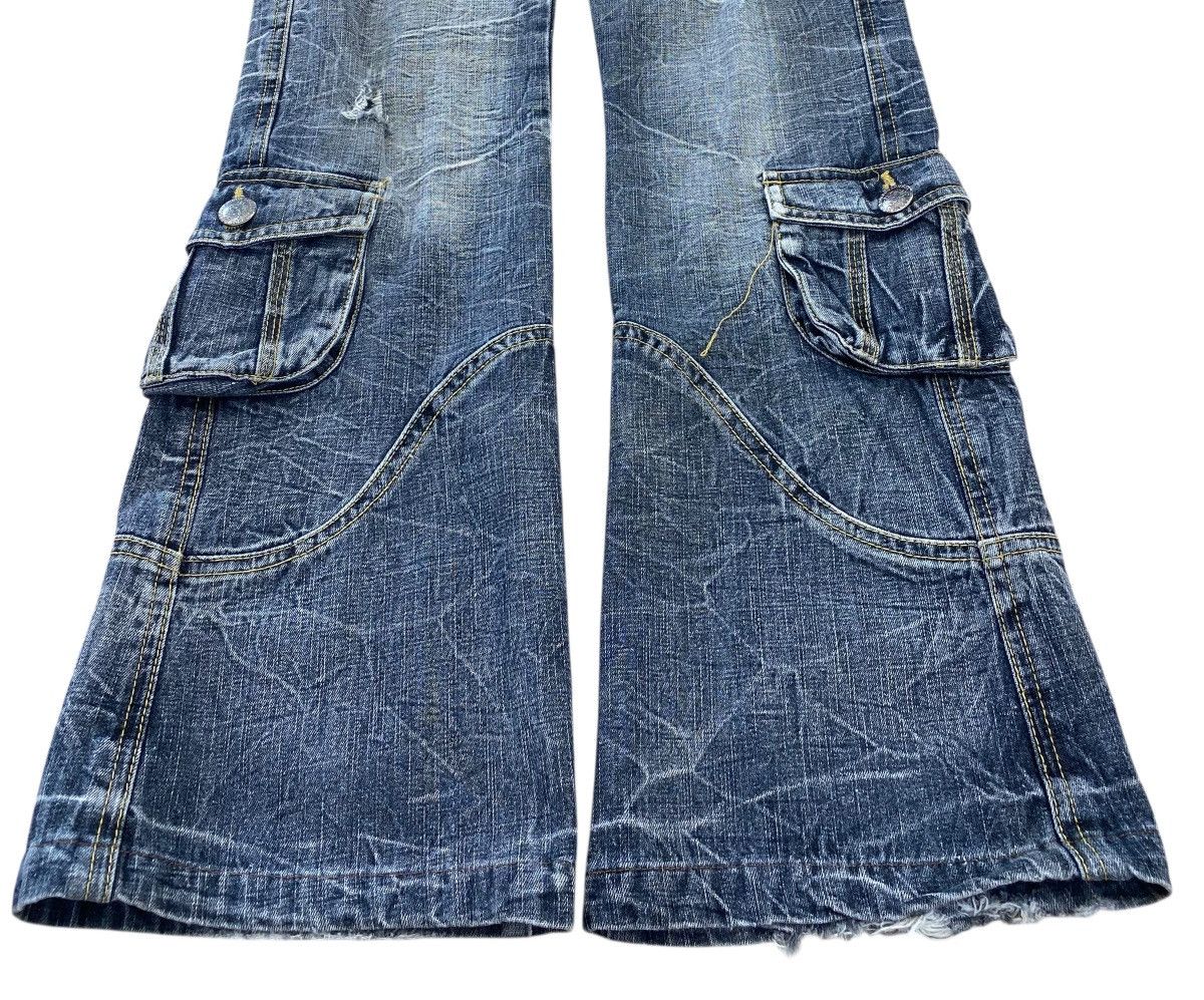 LOWBOX Lowbox Blue Cargo Denim Unique Design and Multiple Pockets Size US 30 / EU 46 - 5 Thumbnail