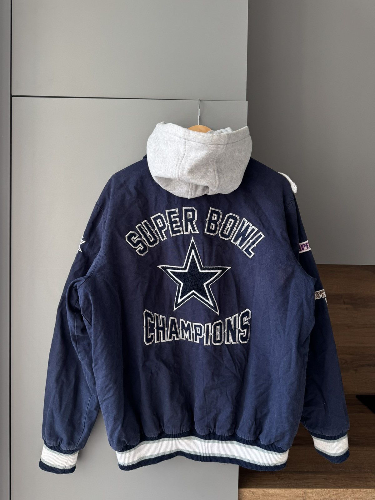 NFL Rare Super Bowl Champions Dallas Cowboys Jacket Size US L / EU 52-54 / 3 - 1 Thumbnail