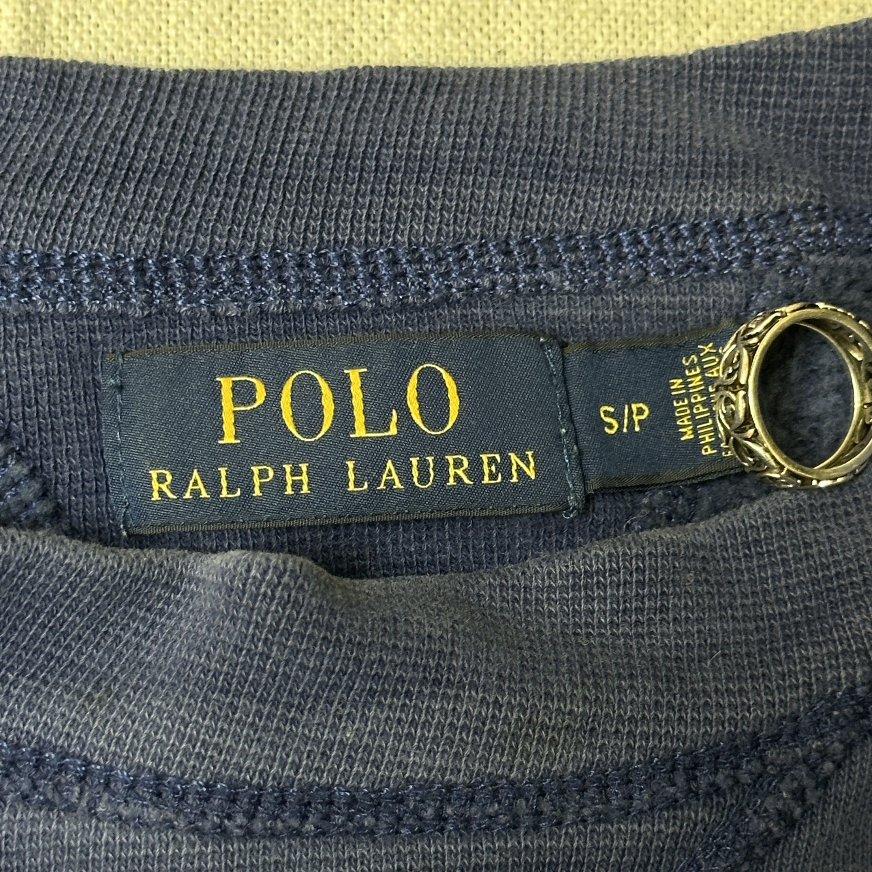 Polo Ralph Lauren Vintage Polo Ralph Lauren Varsity Letter Crewneck Sweatshirt Size Small Size US S / EU 44-46 / 1 - 3 Thumbnail