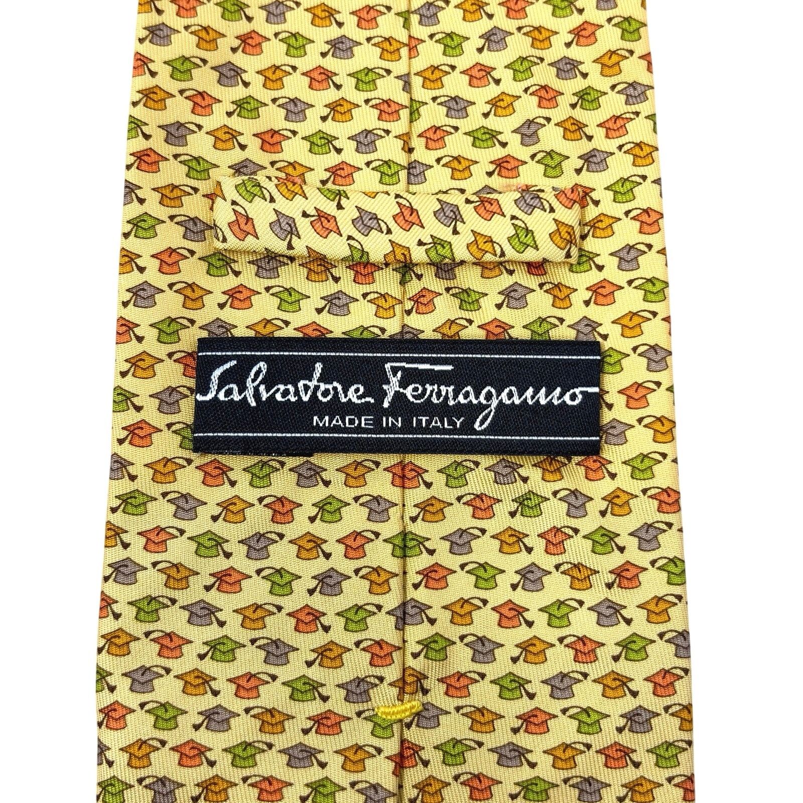 Salvatore Ferragamo Salvatore Ferragamo ‘Graduation Cap’ Tie Size ONE SIZE - 5 Thumbnail