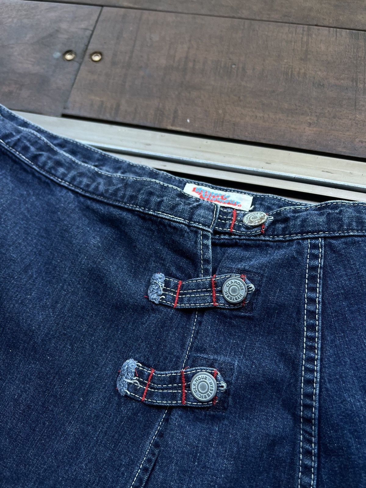 Hysteric Glamour HYSTERIC GLAMOUR DENIM JEANS SKIRT ARCHIVE RARE JAPAN Size 25" / US 0 / IT 36 - 4 Thumbnail