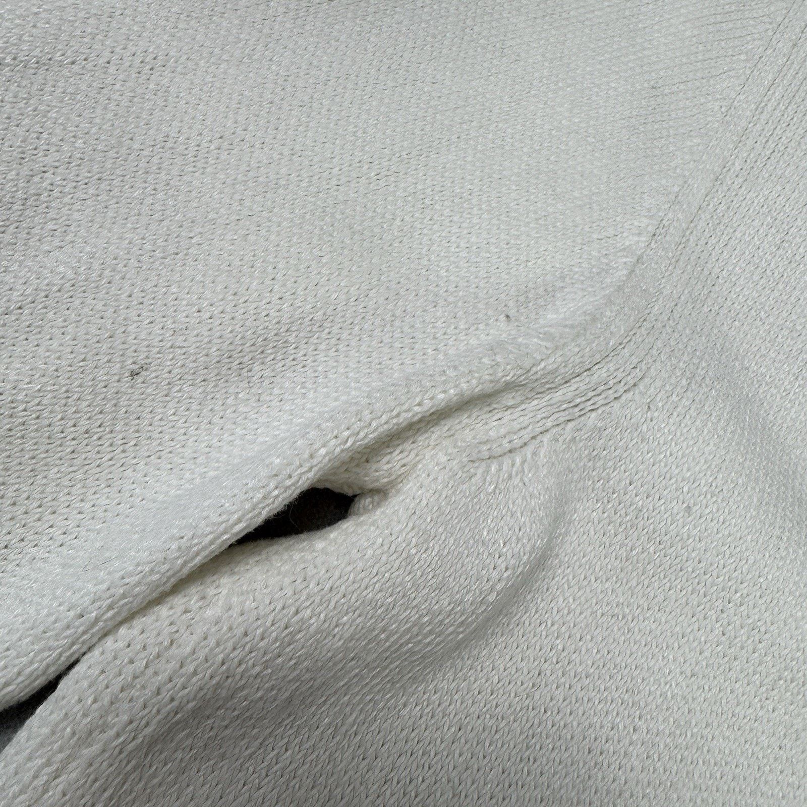 Zanone Zanone Men Linen/Cotton Cardigan Size 50 White Made In Italy Size US M / EU 48-50 / 2 - 18 Thumbnail