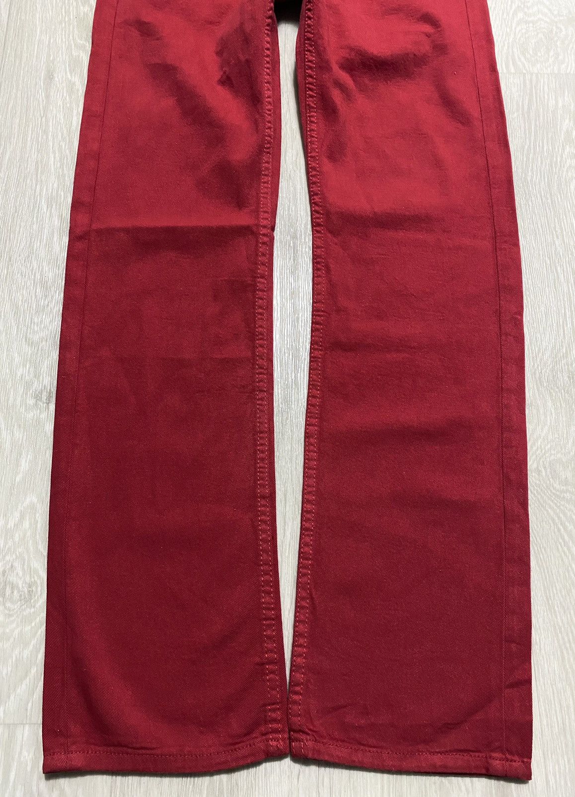 Levi's Women’s Junior Levi’s 511 Slim Vintage Red Jeans Denim Size 28" / US 6 / IT 42 - 11 Thumbnail