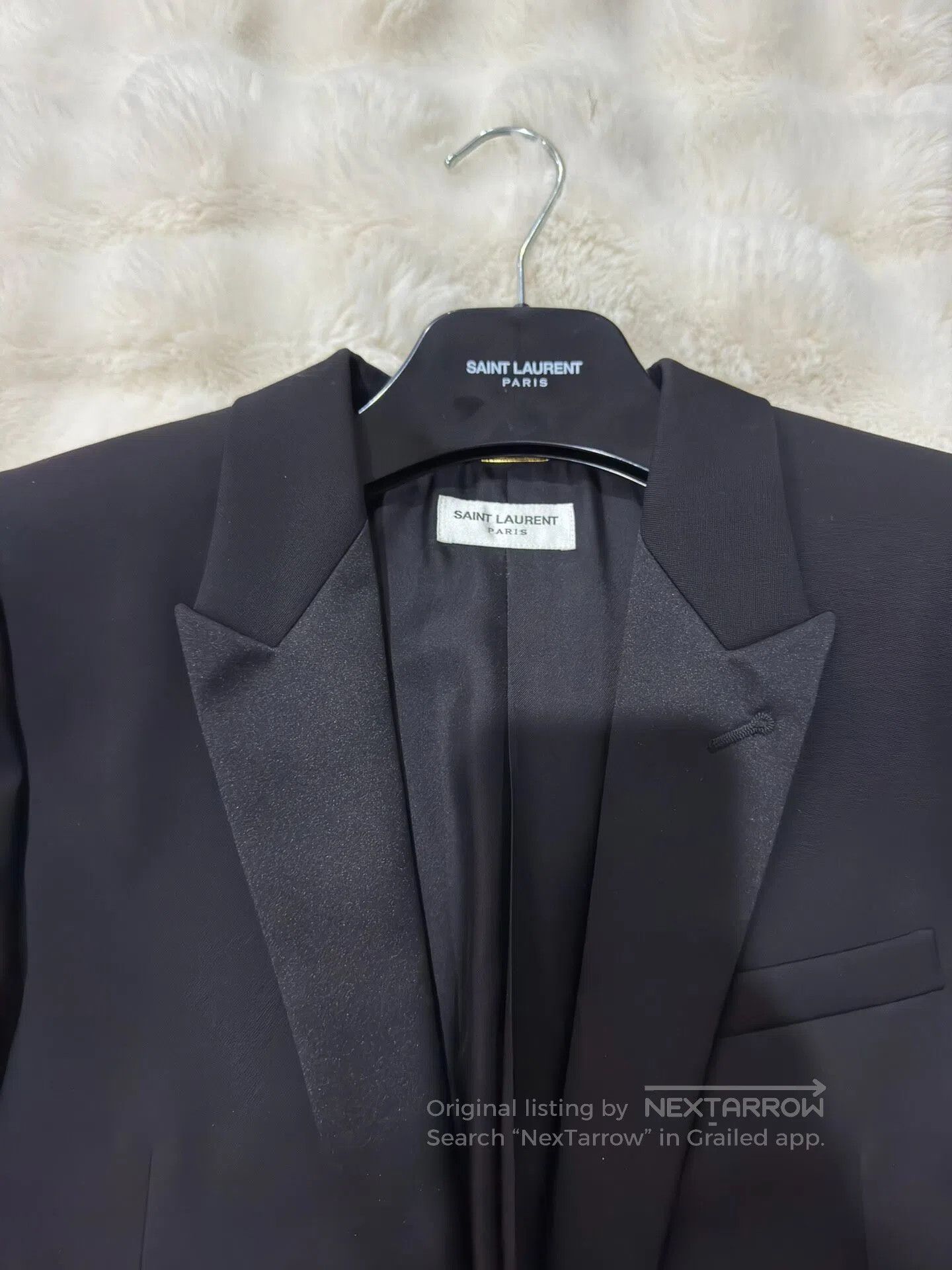 Saint Laurent Paris Saint Laurent Paris Women's Smoking Suit| Size XS / US 0-2 / IT 36-38 - 4 Thumbnail