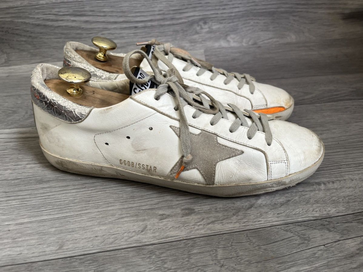 Golden Goose Golden goose superstar distressed low top sneakers sz 43 Size US 10 / EU 43 - 5 Thumbnail