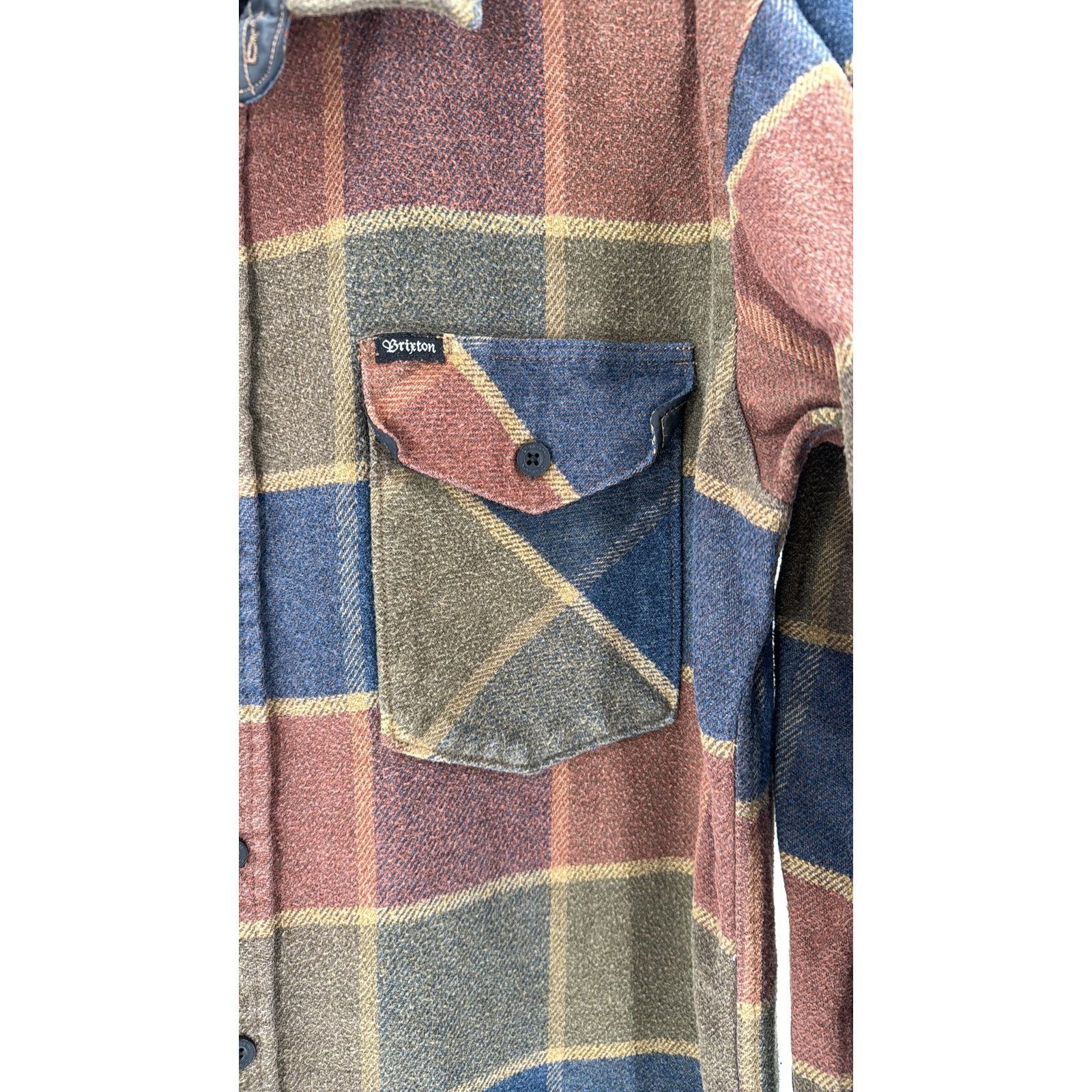 Brixton Brixton Weldon Flannel Shirt button down casual gorpcore Size US S / EU 44-46 / 1 - 5 Thumbnail