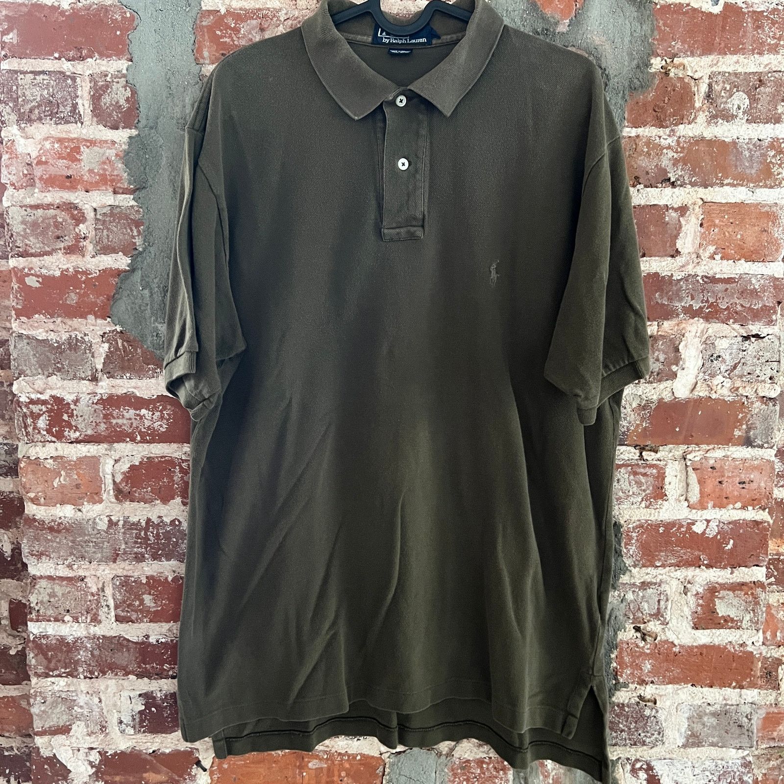 Polo Ralph Lauren Polo Ralph Lauren Men's Olive Green Shirt Size L 21.5x28 Size US L / EU 52-54 / 3 - 2 Thumbnail