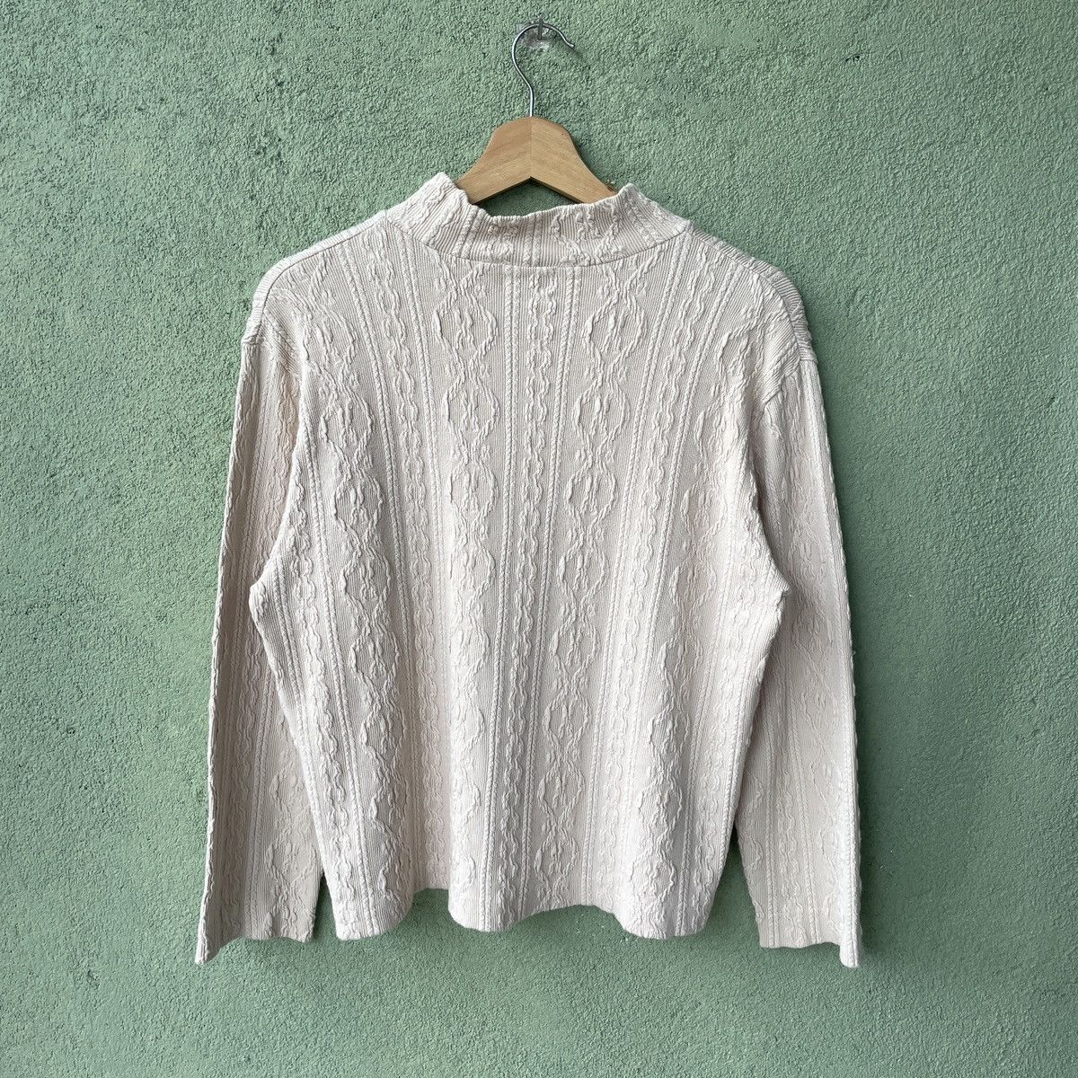 Aran Isles Knitwear Vintage Japanese Embroidered Cable Knit Sweater Jumper Size US M / EU 48-50 / 2 - 10 Thumbnail