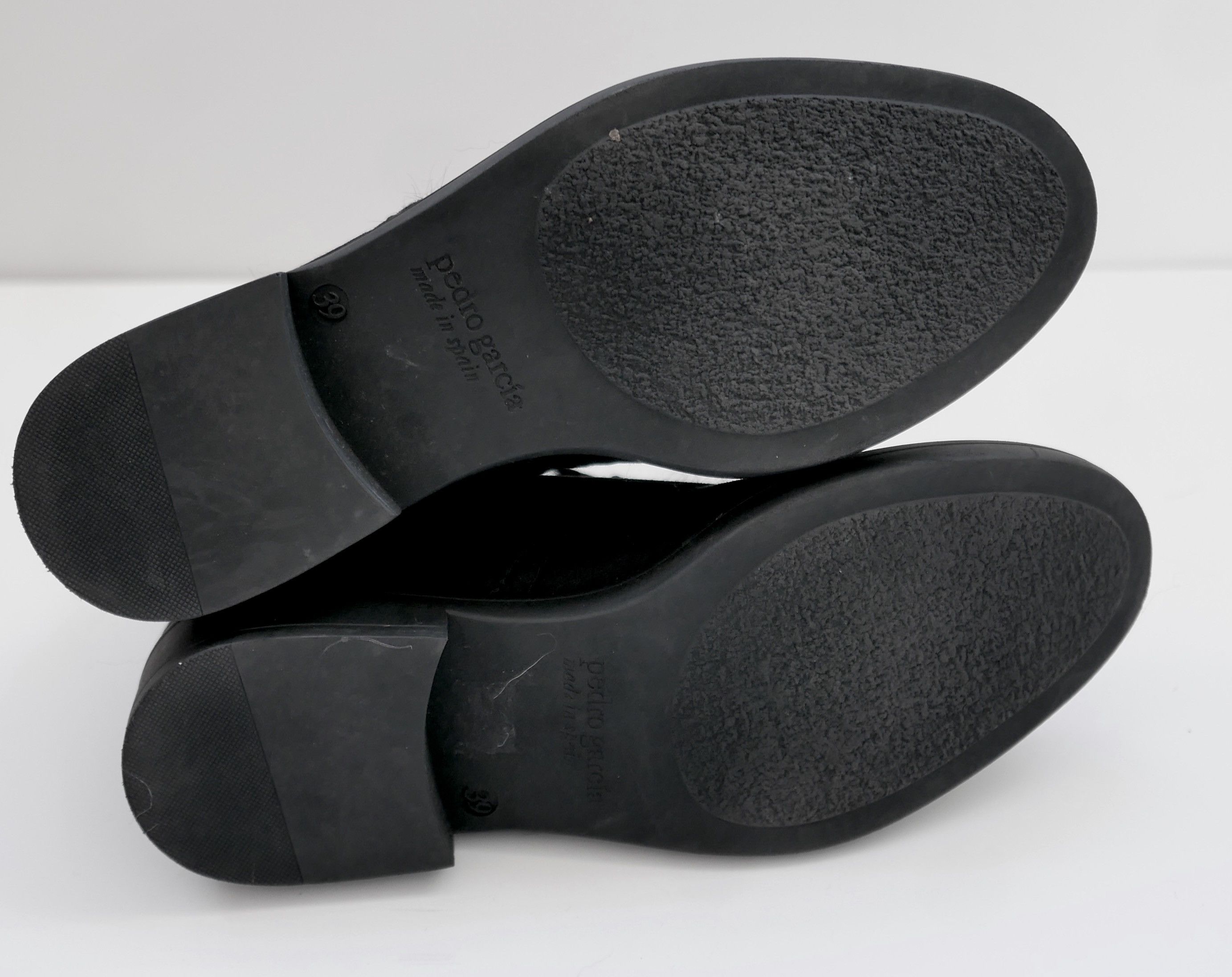 Pedro Garcia Pedro Garcia Black Shearling Lined Flat Ankle Boots Size US 8 / IT 38 - 6 Thumbnail