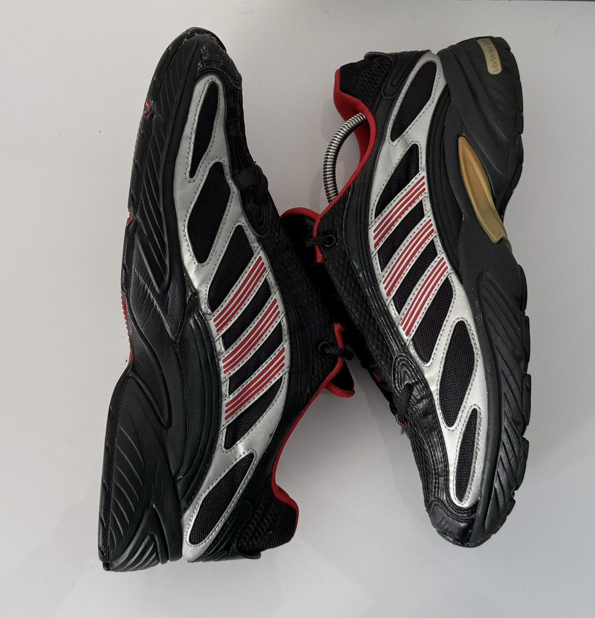 Adidas Vintage Y2K Adidas Bounce Avant Garde Rare Hype Sneakers Size US 9.5 / EU 42-43 - 4 Thumbnail